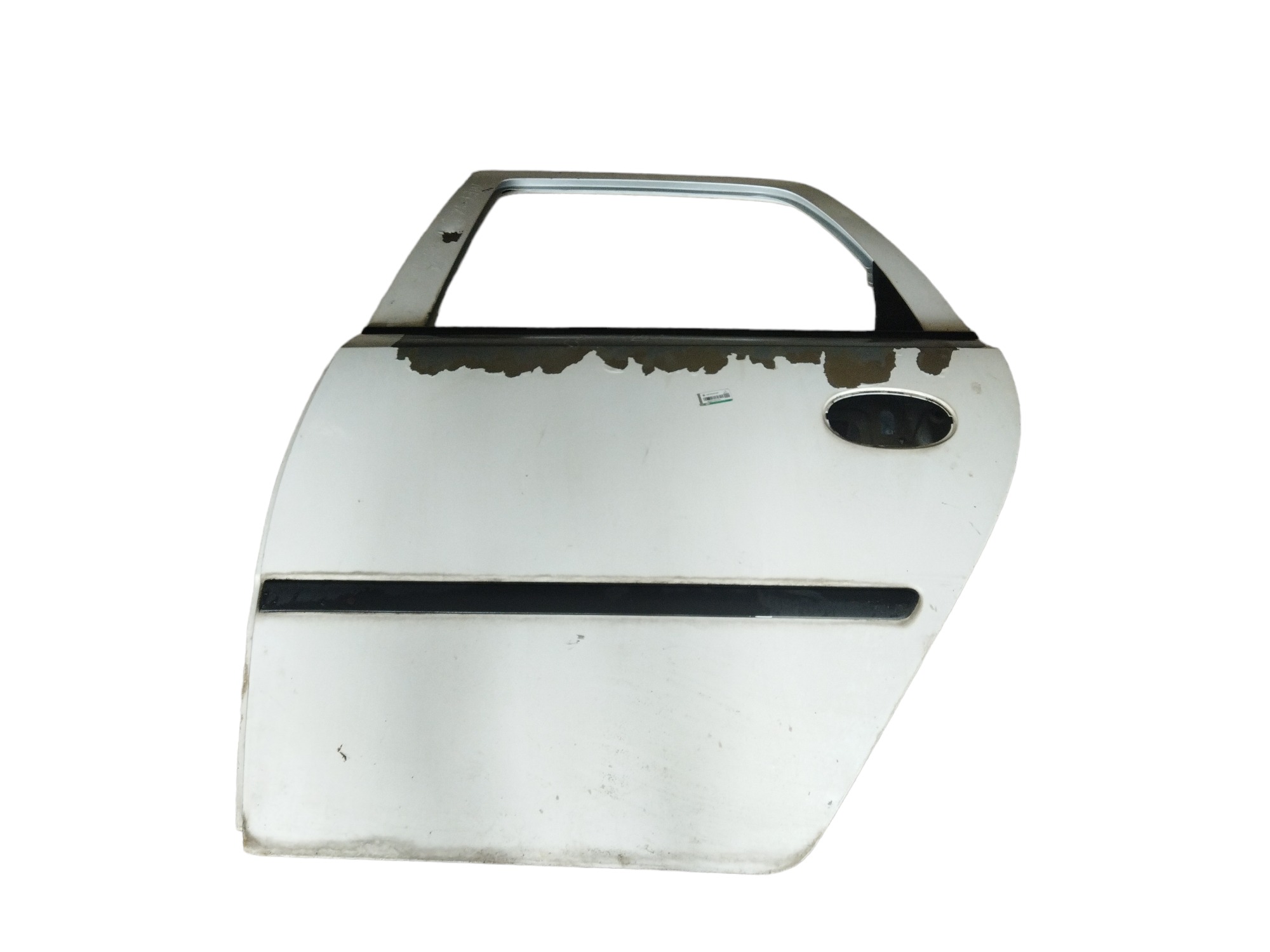Porta Traseira Esquerda Gm Meriva 2007 Traseira Esquerda Branco 8