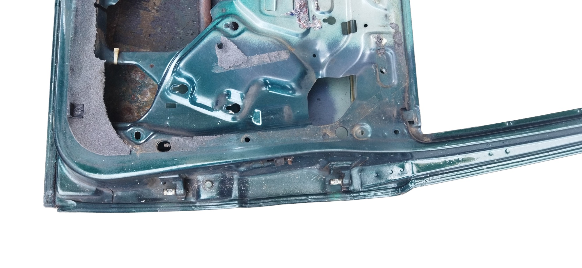 Porta Traseira Esquerda Vw Parati Cl 1998 C/detalhes Traseira Esquerda Verde 5