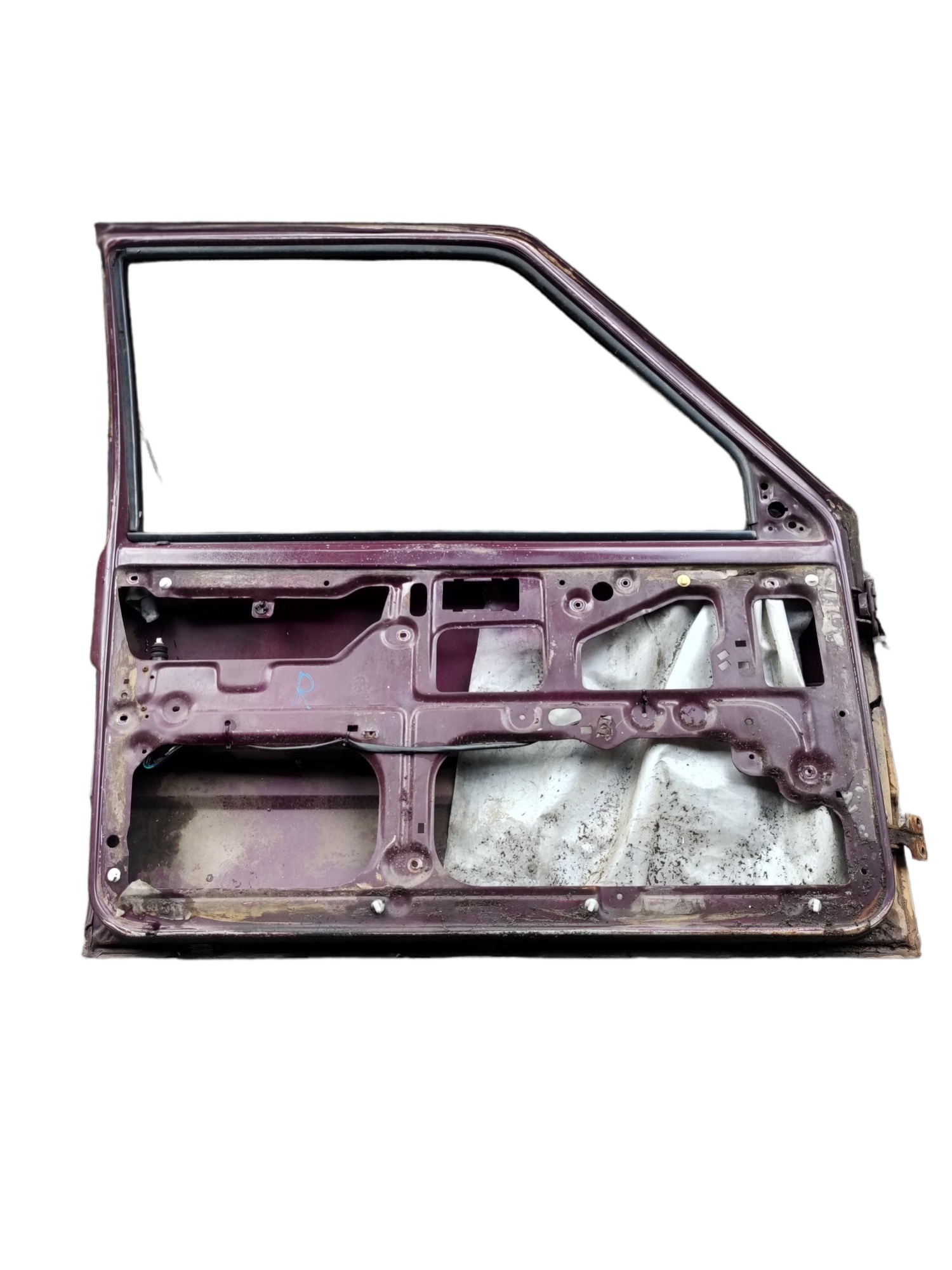 Porta Dianteira Esquerda Fiat Uno 1996 Traseira Bordô 2