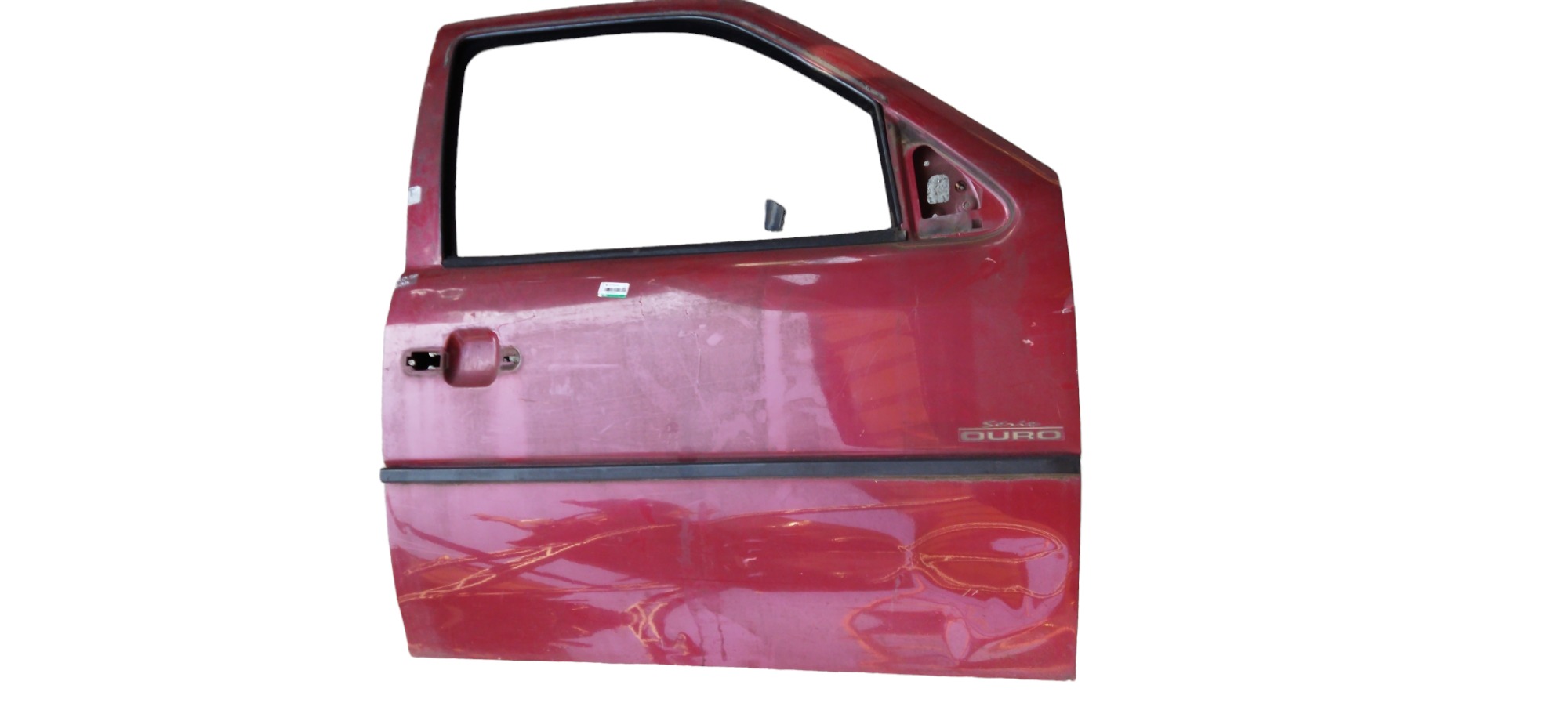 Porta Dianteira Direita Vw Gol G3 2001 Com Detalhe Dianteira Direito Vermelha 2