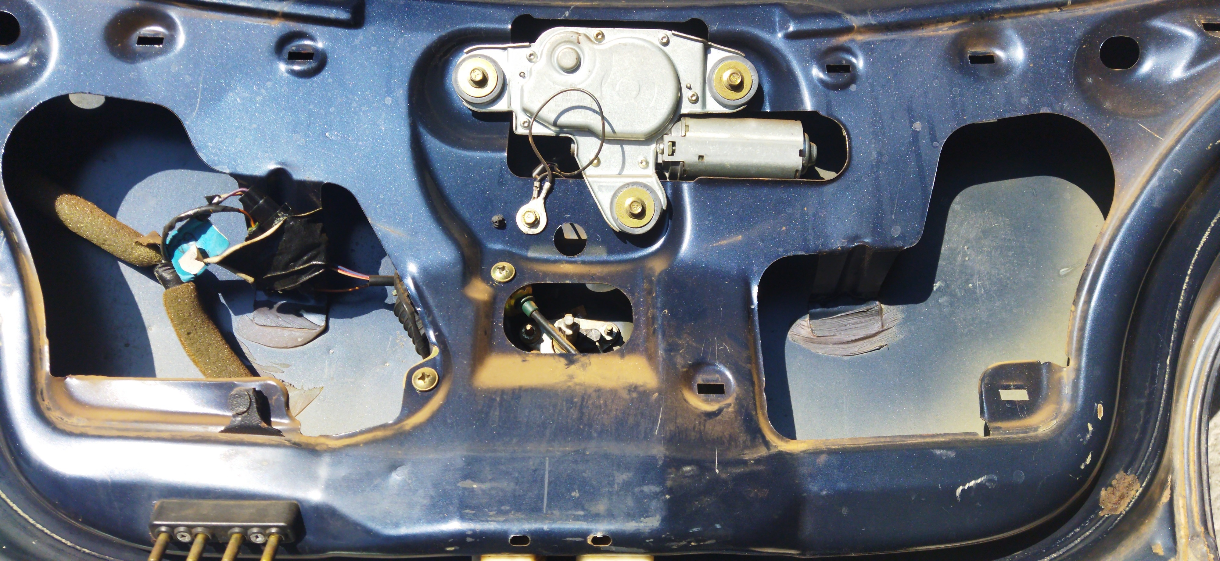 Tampa Traseira Ford Ka Gl 2001 Azul 7