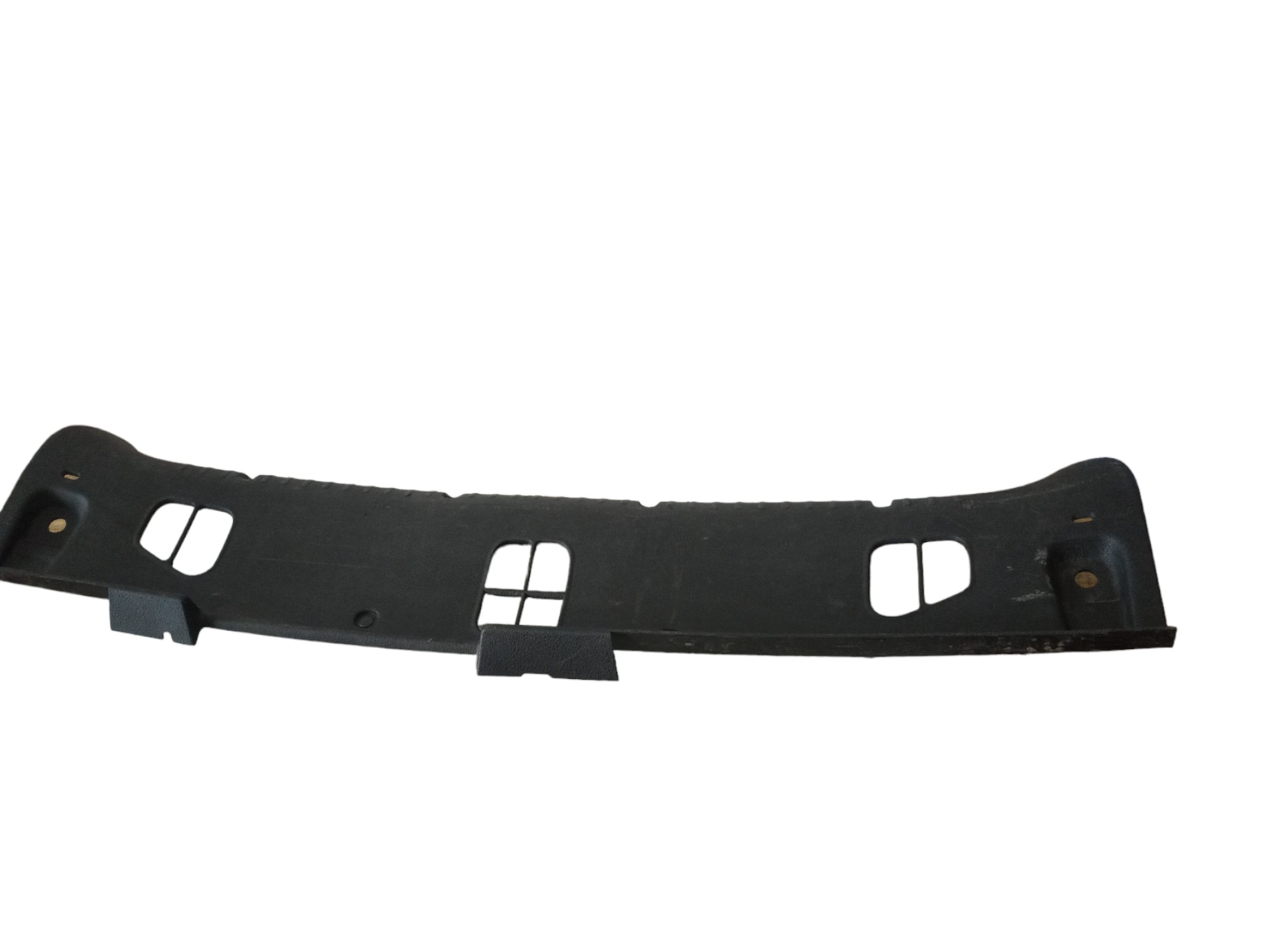 Moldura Interna Soleira Tampa Traseira Renault Clio 2002  Preto 3