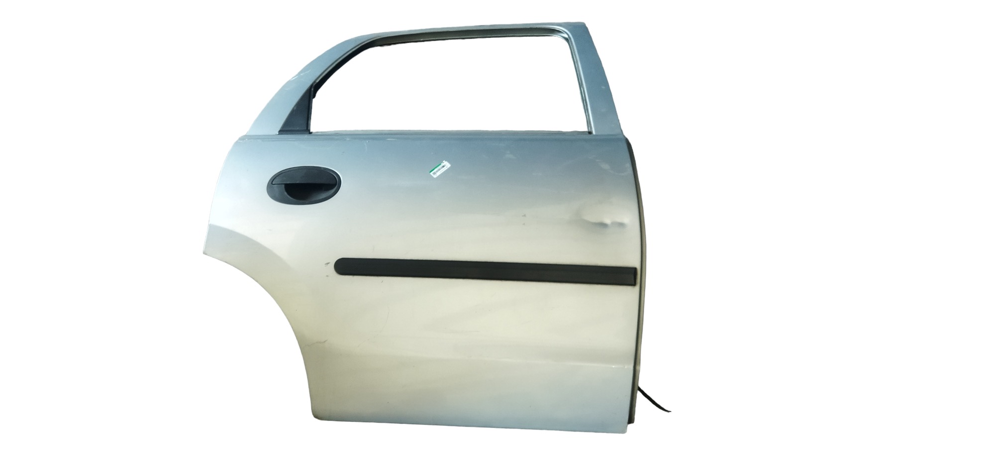 Porta Traseira Direita Gm Corsa Joy Maxx C/detalhe Traseira Direita Prata 1