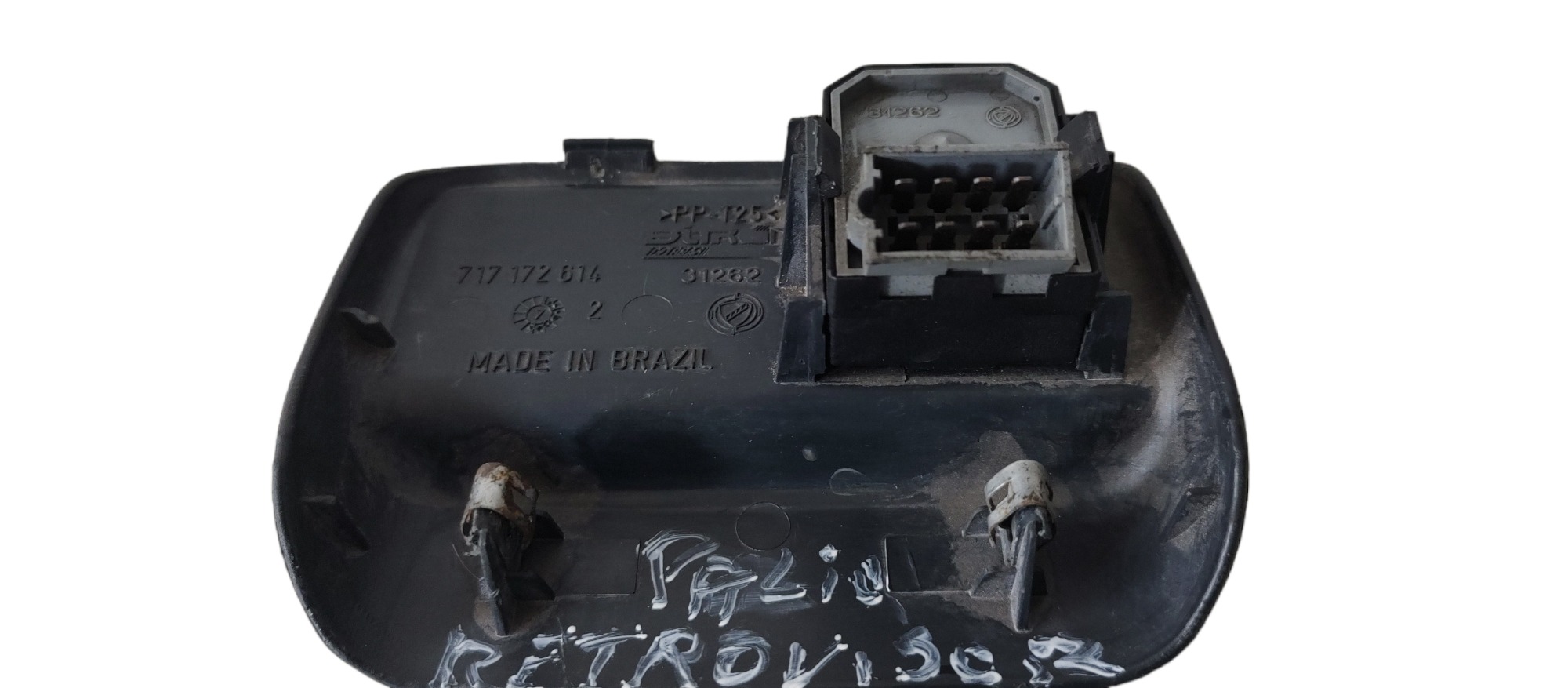 Botão Com Moldura Retrovisor Elétrico Fiat Palio 1997 2