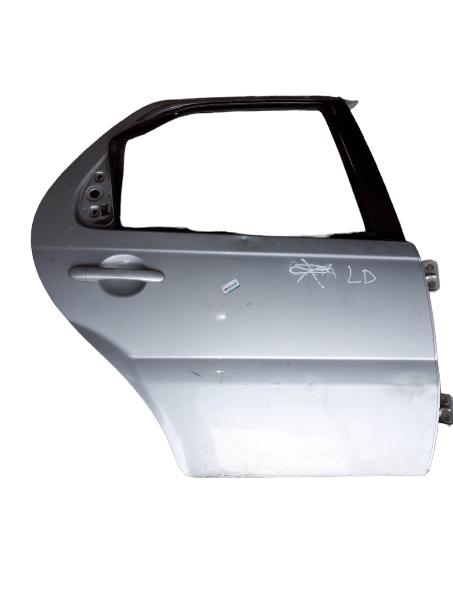 Porta Traseira Direita Fiat Siena 2012 Prateado 1