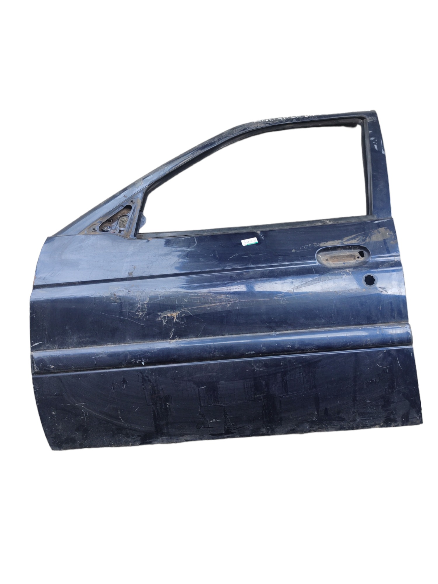 Porta Dianteira Esquerda Ford Escort Zetec 4p Gl 1997 Dianteira Azul 1