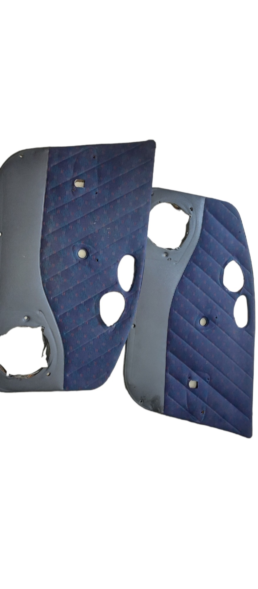 Par Forro De Porta Dianteiro Fiat Palio 4p Azul/cinza 1