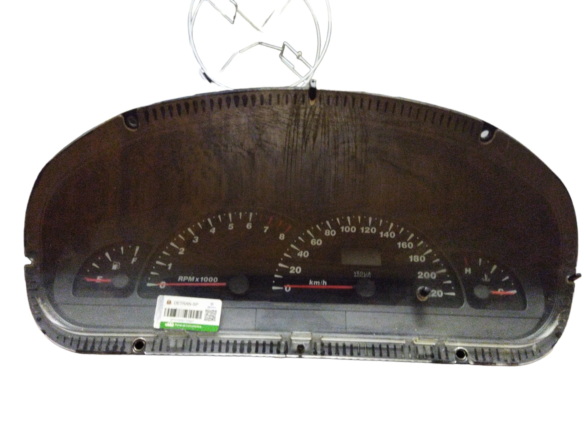 Painel Instrumentos Fiat Brava  Preto 3