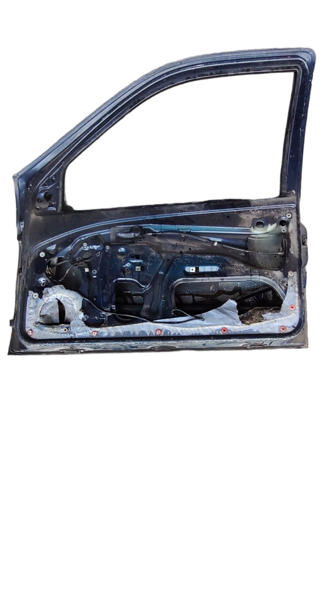 Porta Dianteira Direita Fiat Strada 2002 Preto 3