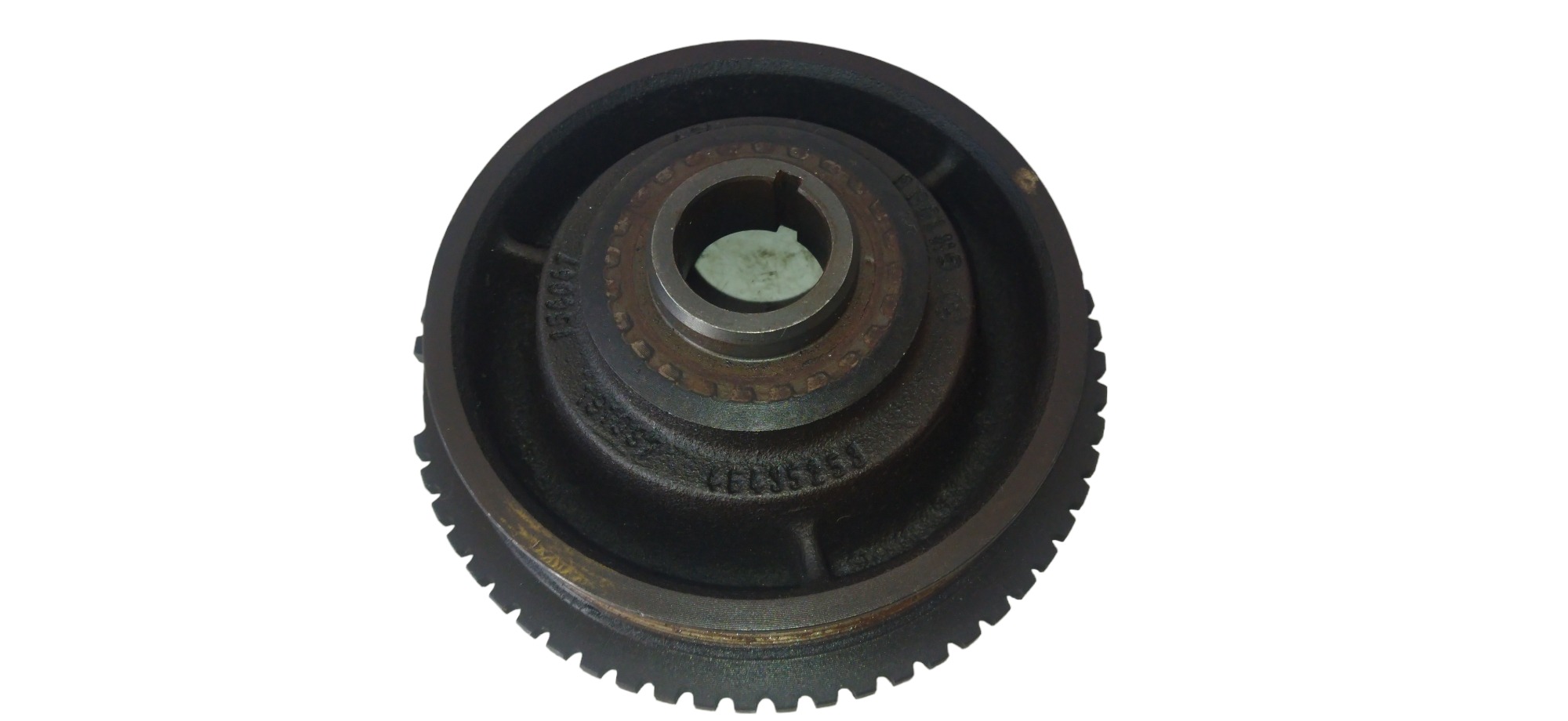 Polia Virabrequim 8v Com Direção Fiat Palio 2