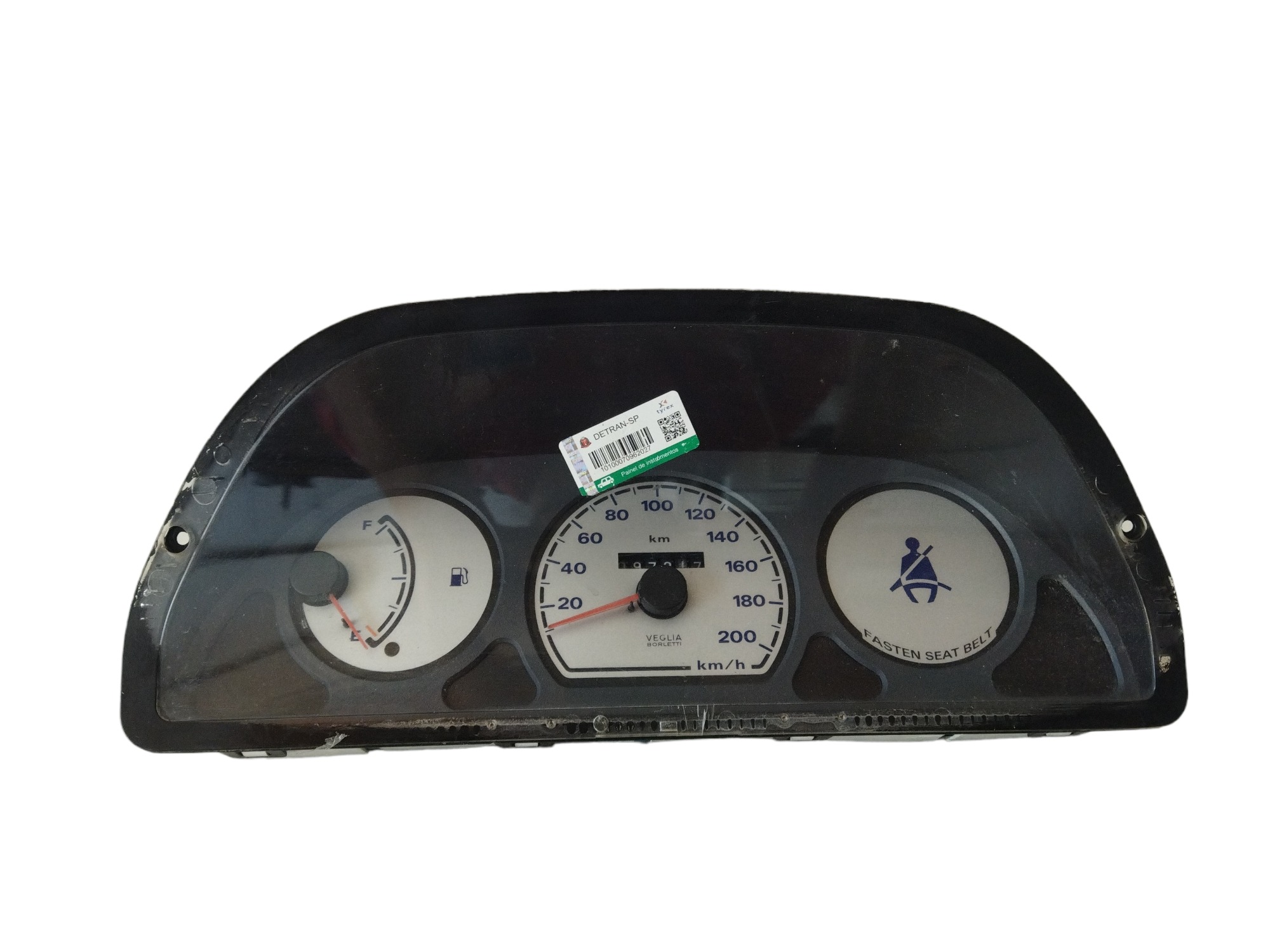 Painel Instrumentos Fiat Palio Siena 98 Azul 7