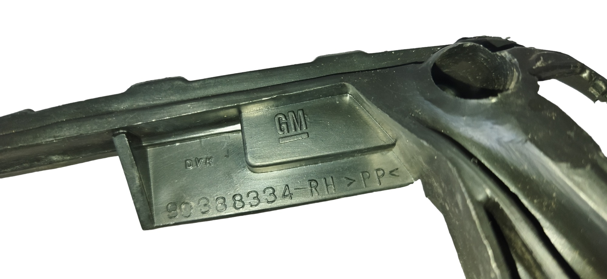 Puxador De Porta Traseira Direita Gm Corsa  Preto 2