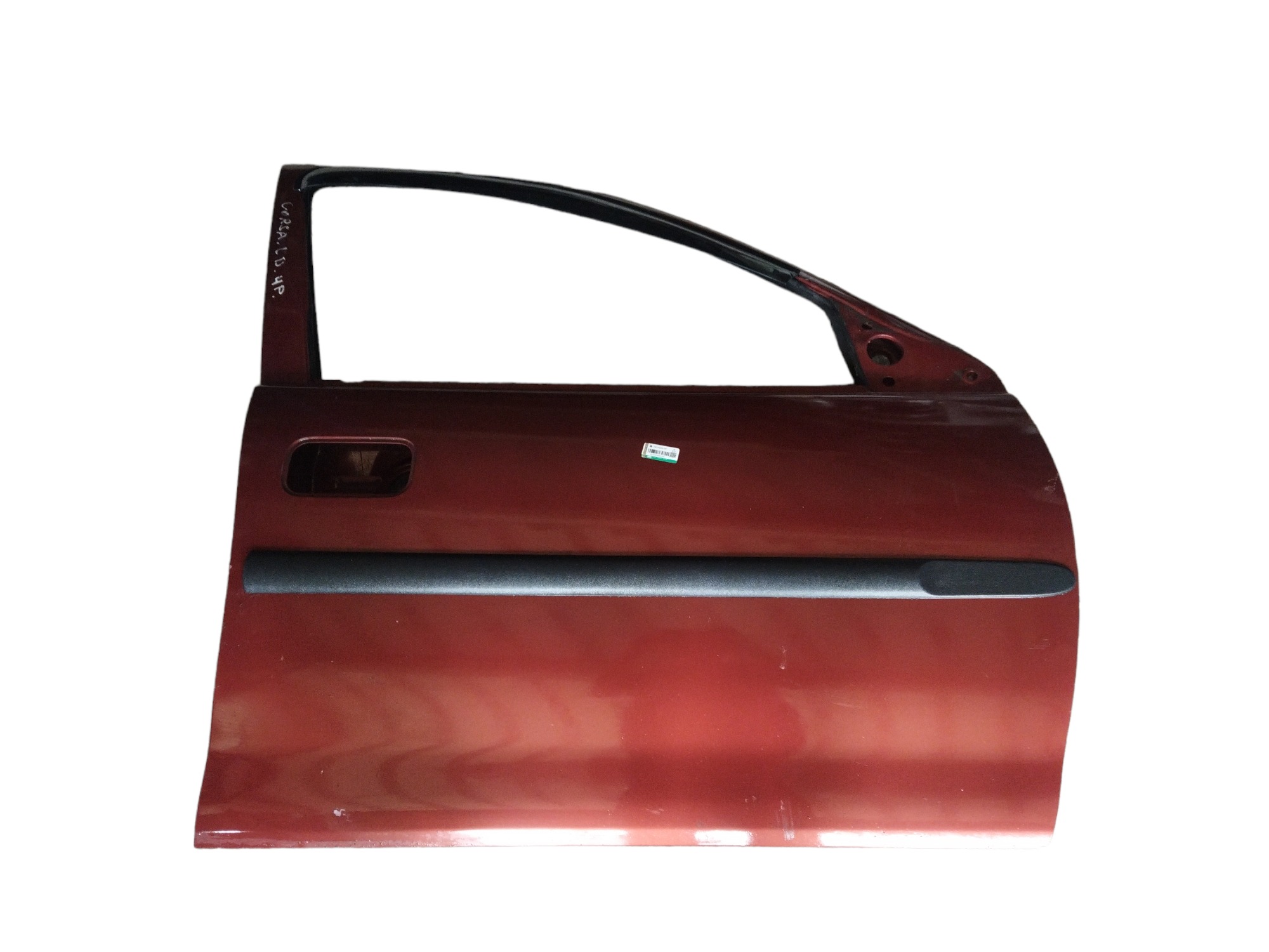 Porta Dianteira Direita Gm Corsa Super 1998 Dianteira Direita Vermelha 1