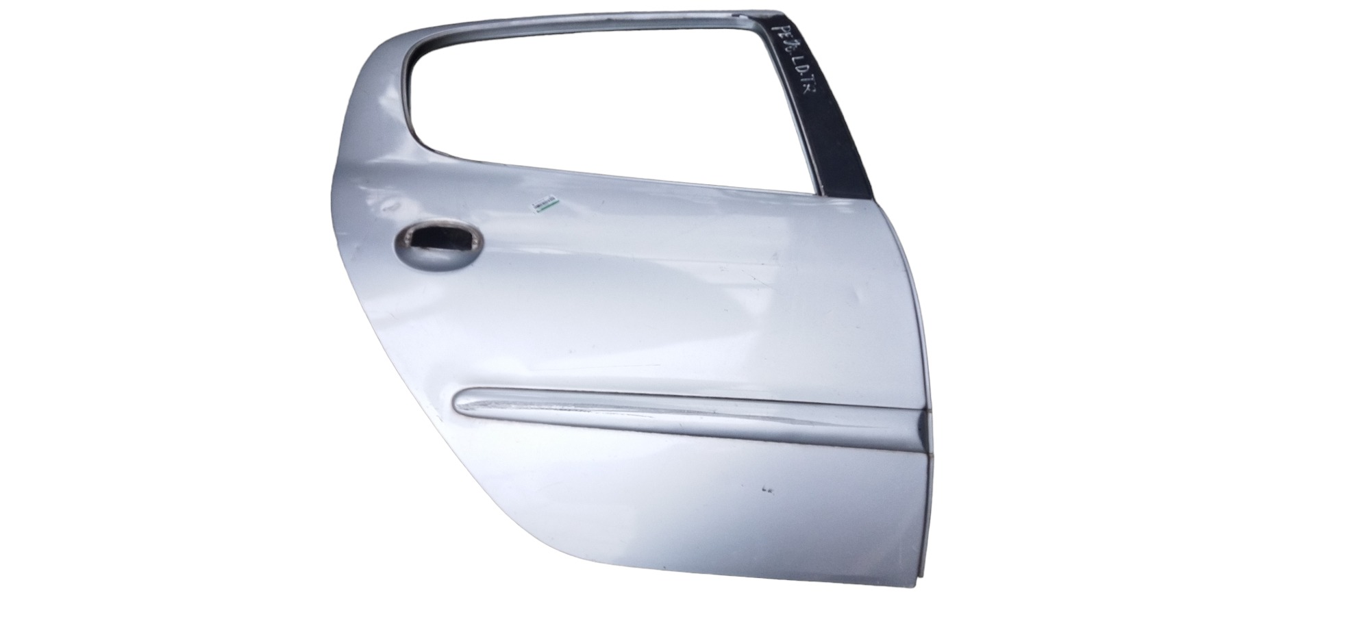 Porta Traseira Direita Peugeot 206 Traseira Direito Cinza 2