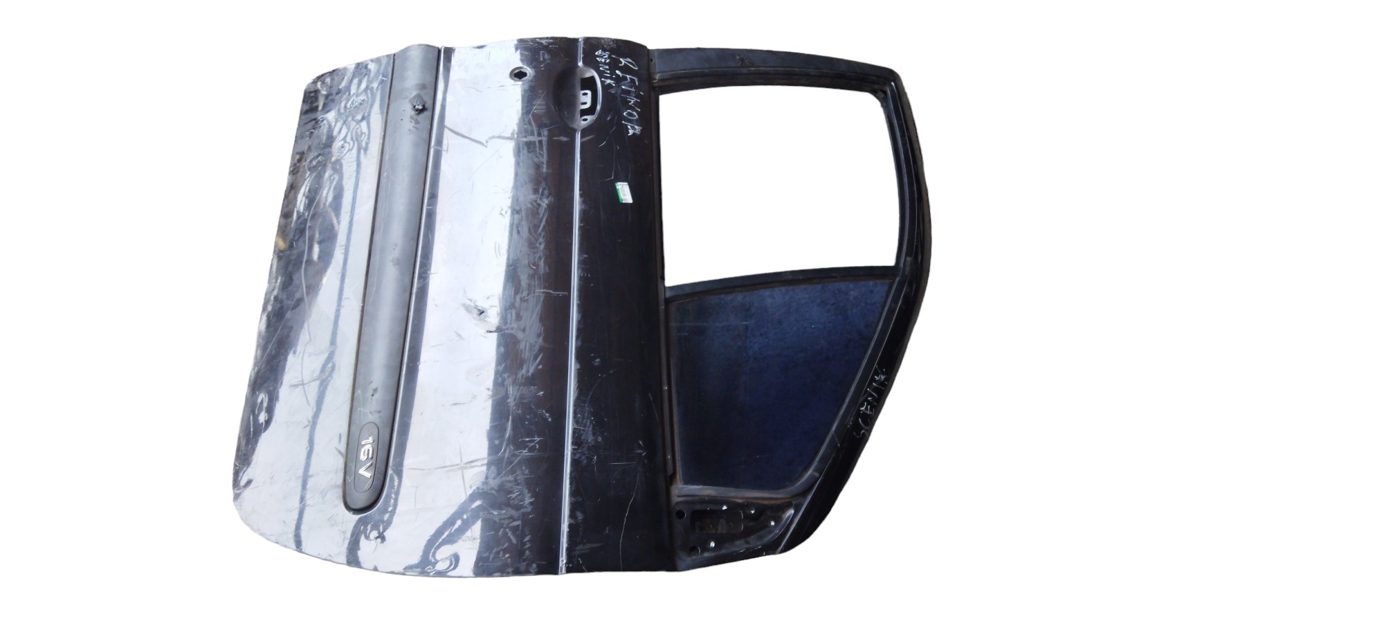 Porta Dianteira Direita Renault Scenic 2001 C/detalhes  Dianteira Direita Preto 2