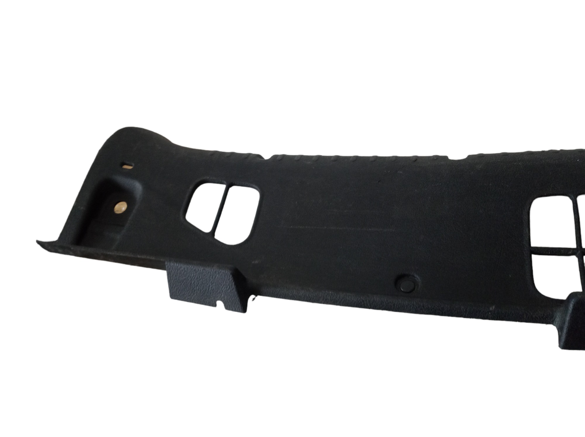 Moldura Interna Soleira Tampa Traseira Renault Clio 2002  Preto 7