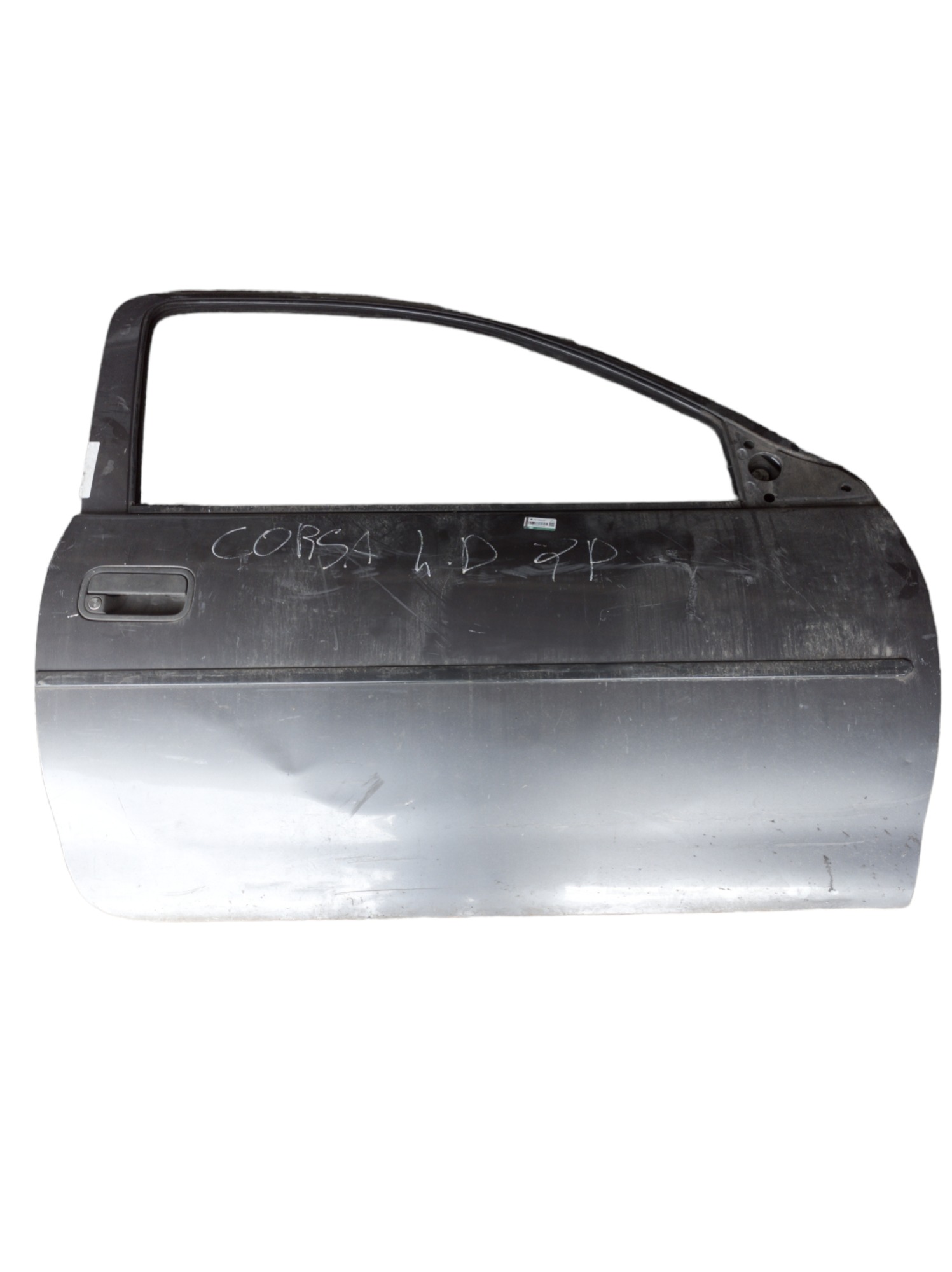 Porta Dianteira Direita Gm Corsa 2000 Cinza-claro 1
