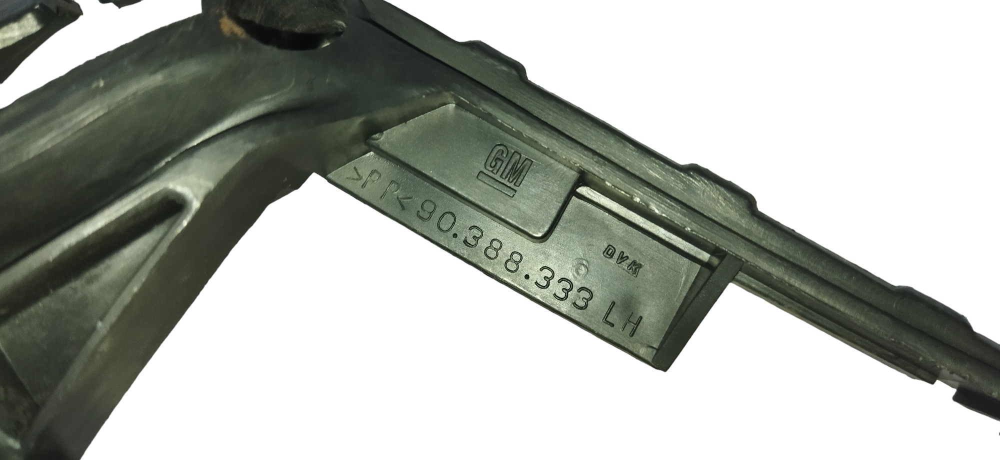 Puxador De Porta Traseiro Esquerdo Gm Corsa  Preto 2