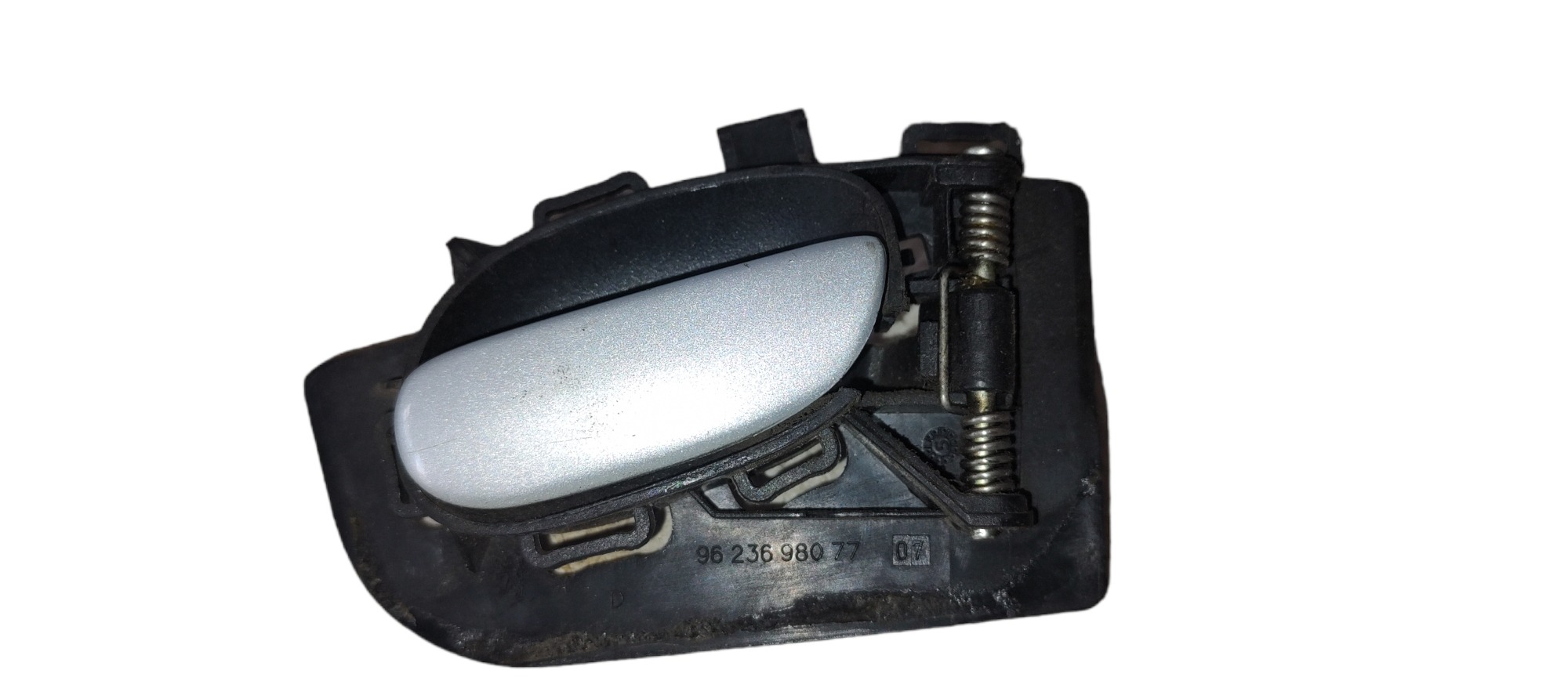 Maçaneta Interna Direita Peugeot 206 Prata Dianteira/traseira 1