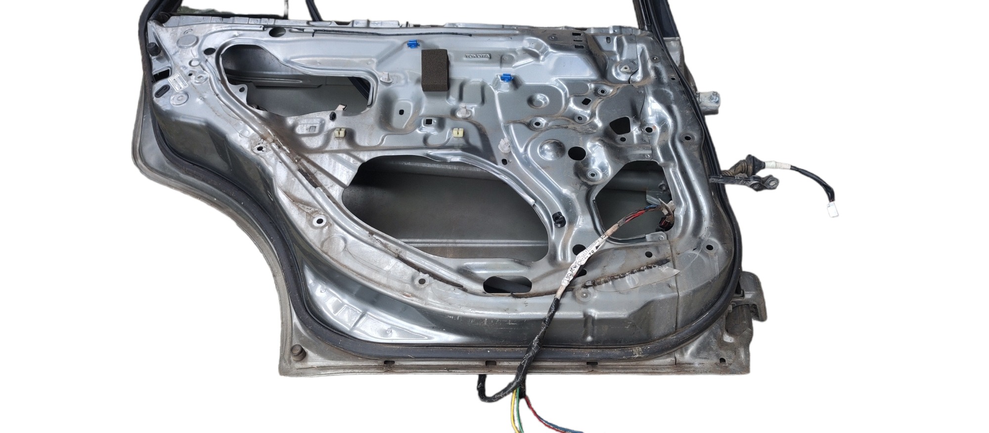 Porta Traseira Esquerda Toyota Corolla 2001 Traseira Esquerdo Prata 6