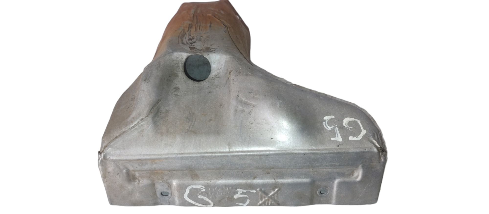 Chapa Defletor Coletor Escapamento Vw Fox 1