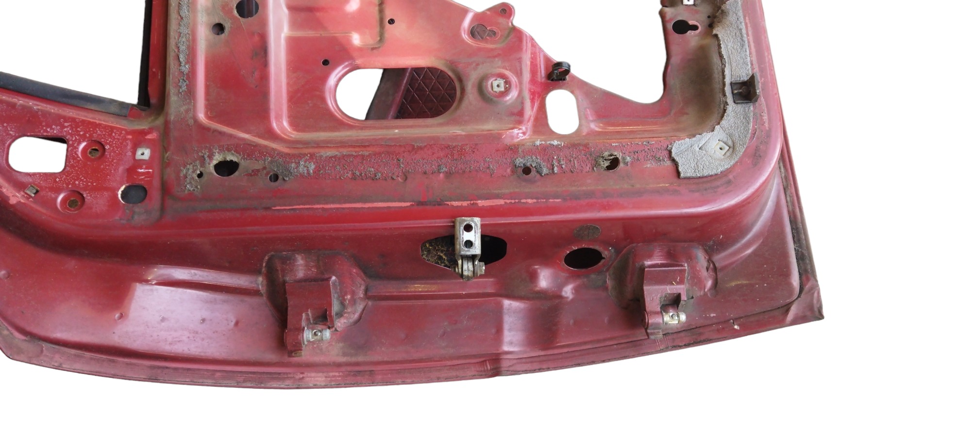 Porta Dianteira Direita Vw Gol G3 2001 Com Detalhe Dianteira Direito Vermelha 8