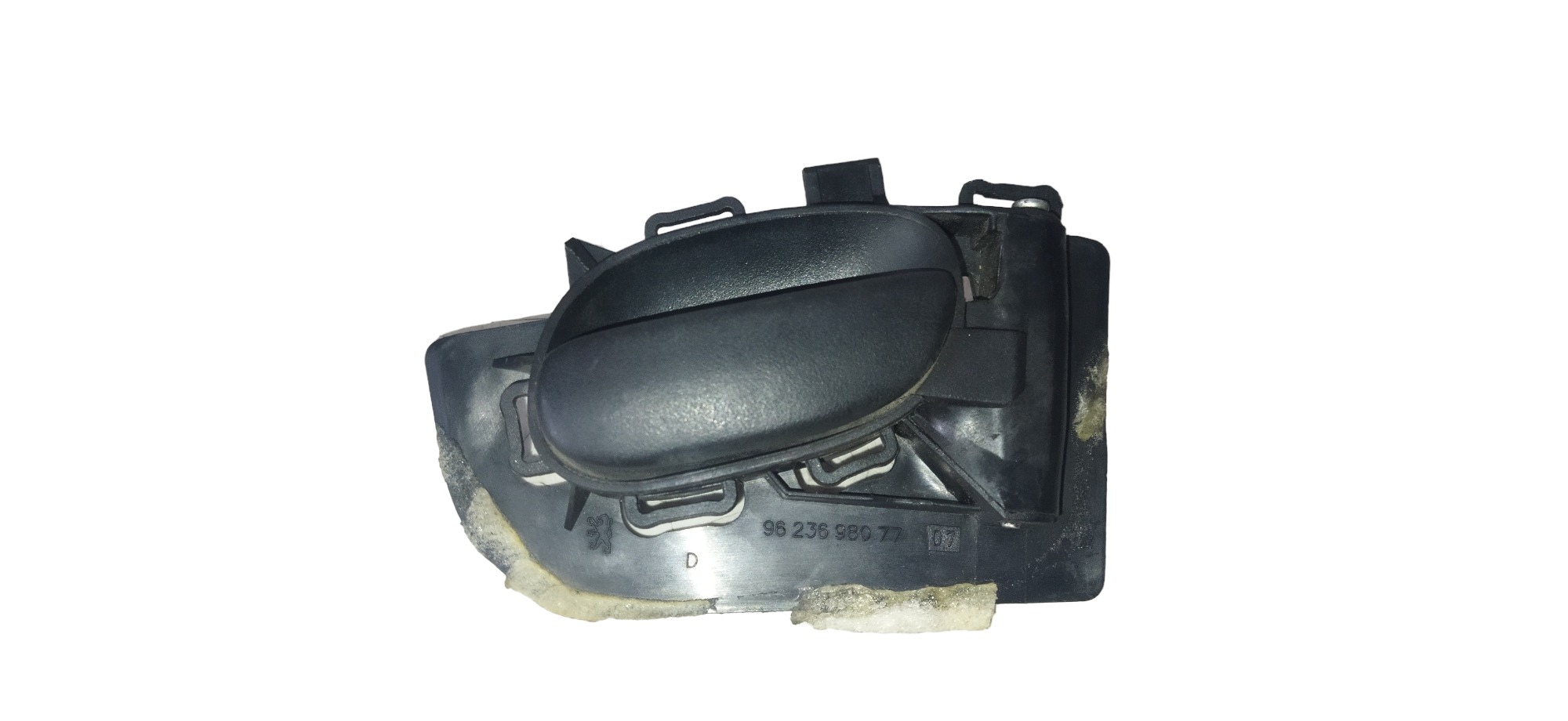 Maçaneta Interna L/d Peugeot 206 Preto Dianteira/traseira 1
