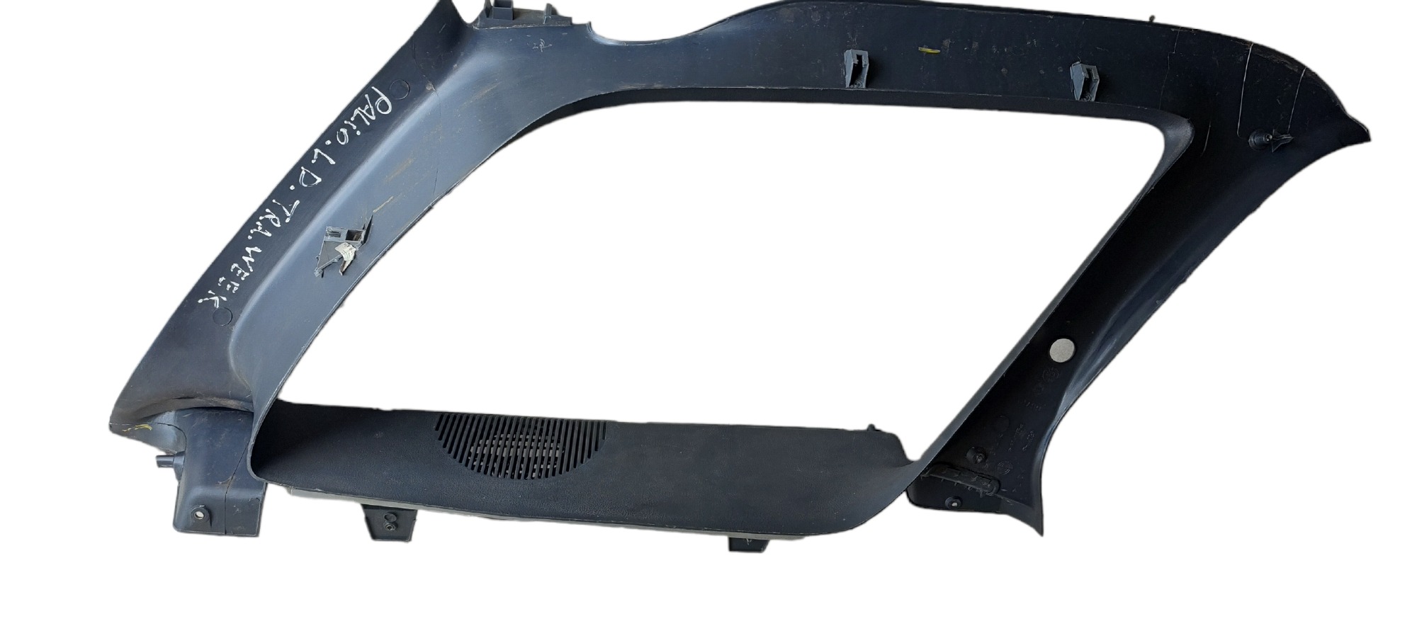 Suporte Bagagito Lado Direito Fiat Palio Weekend 2000 Preto 5