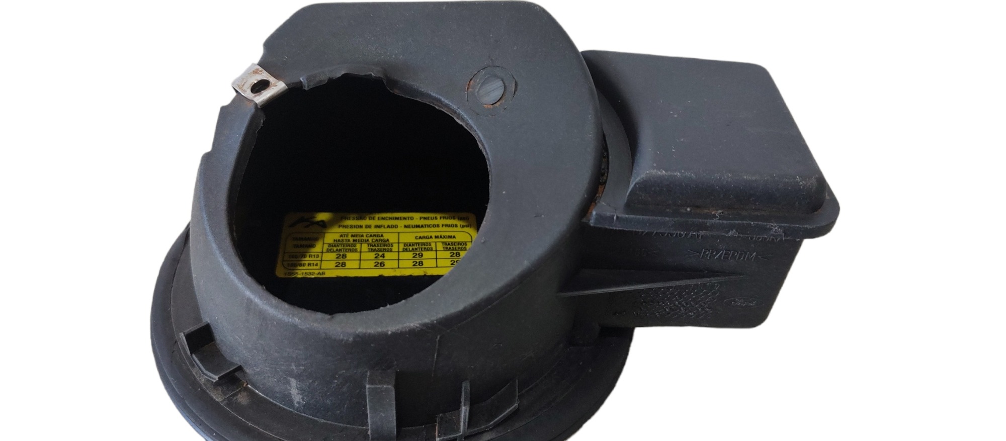 Portinhola Ford Ka 1997/07 Com Detalhe Azul 1997 3
