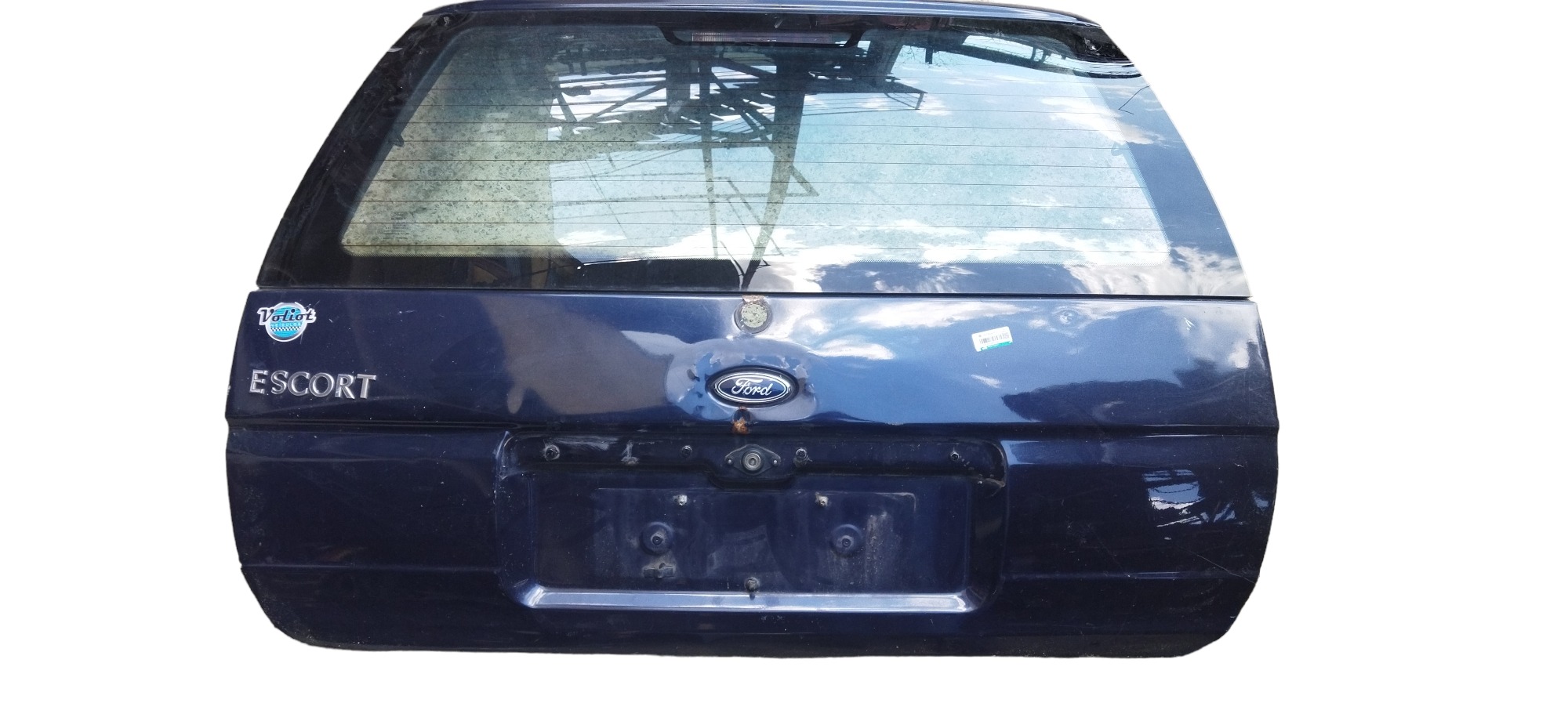 Tampa Traseira Ford Escort Sw 2000 Sem Vidro C/detalhes Azul 2
