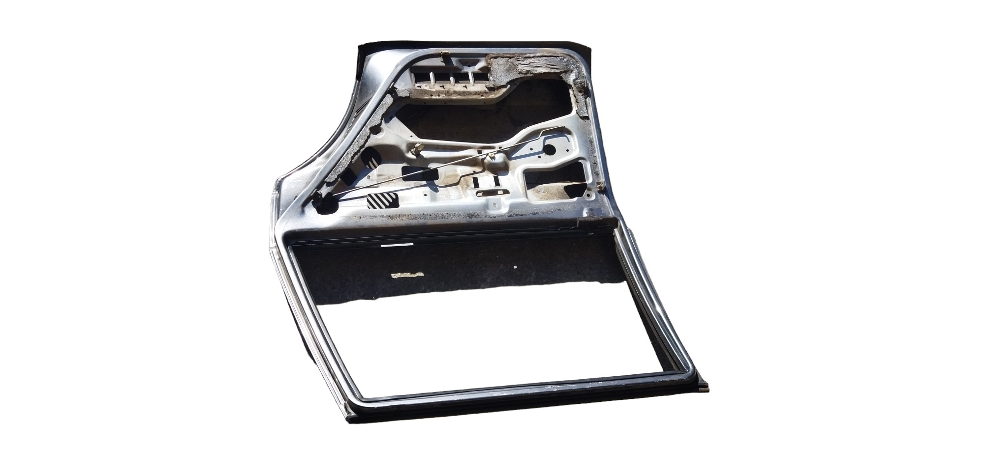 Porta Traseira Direita Vw Santana 1996 Traseira Direito Preta 10