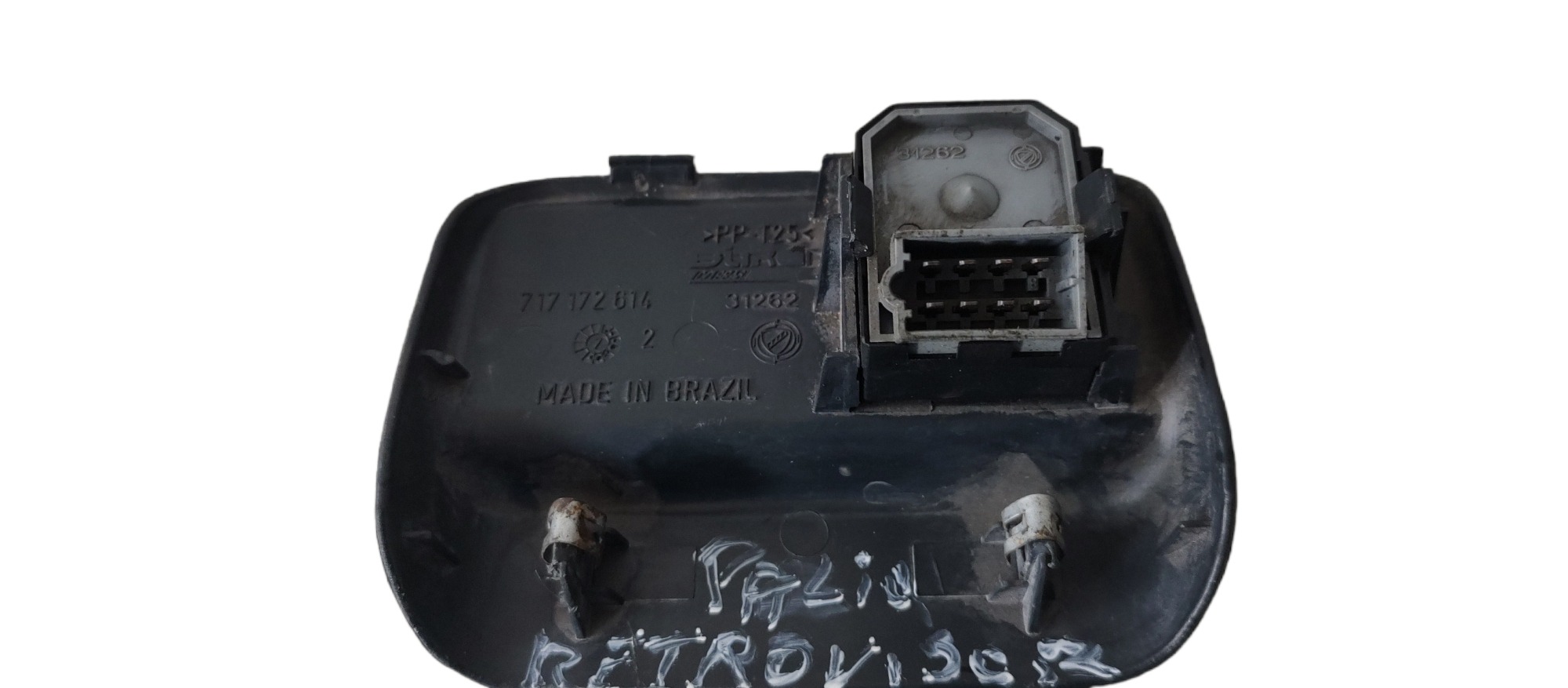Botão Com Moldura Retrovisor Elétrico Fiat Palio 1997 3