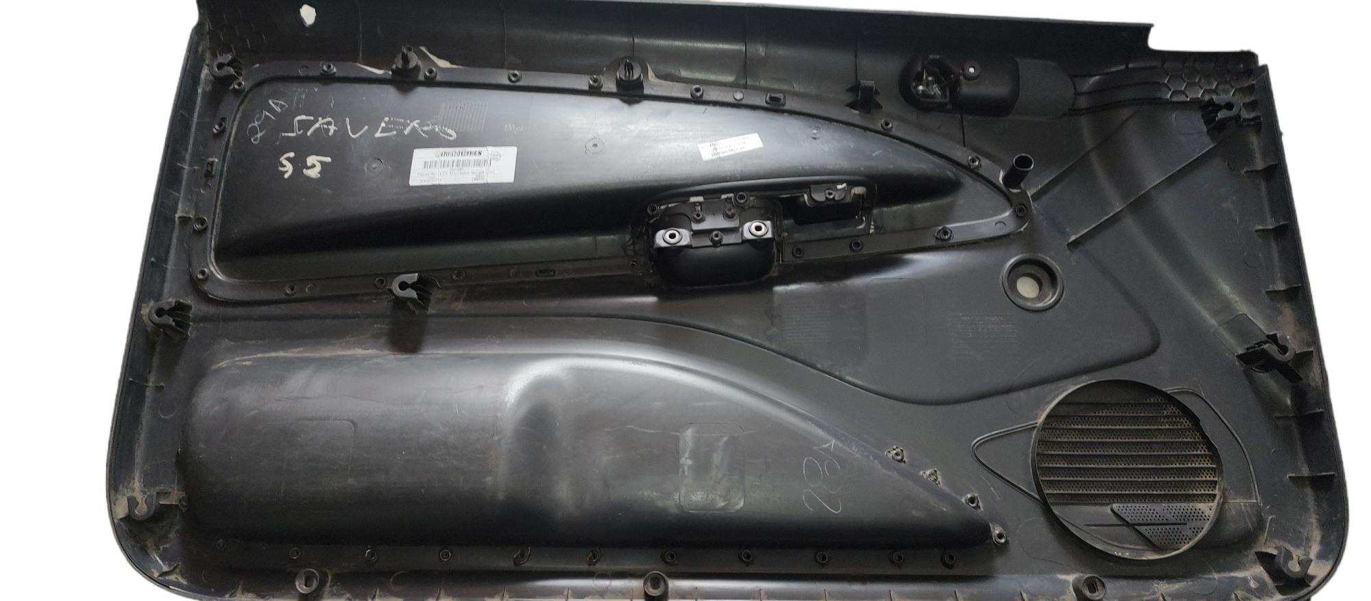 Forro De Porta Dianteira Direito Vw Saveiro G5 Preto 4