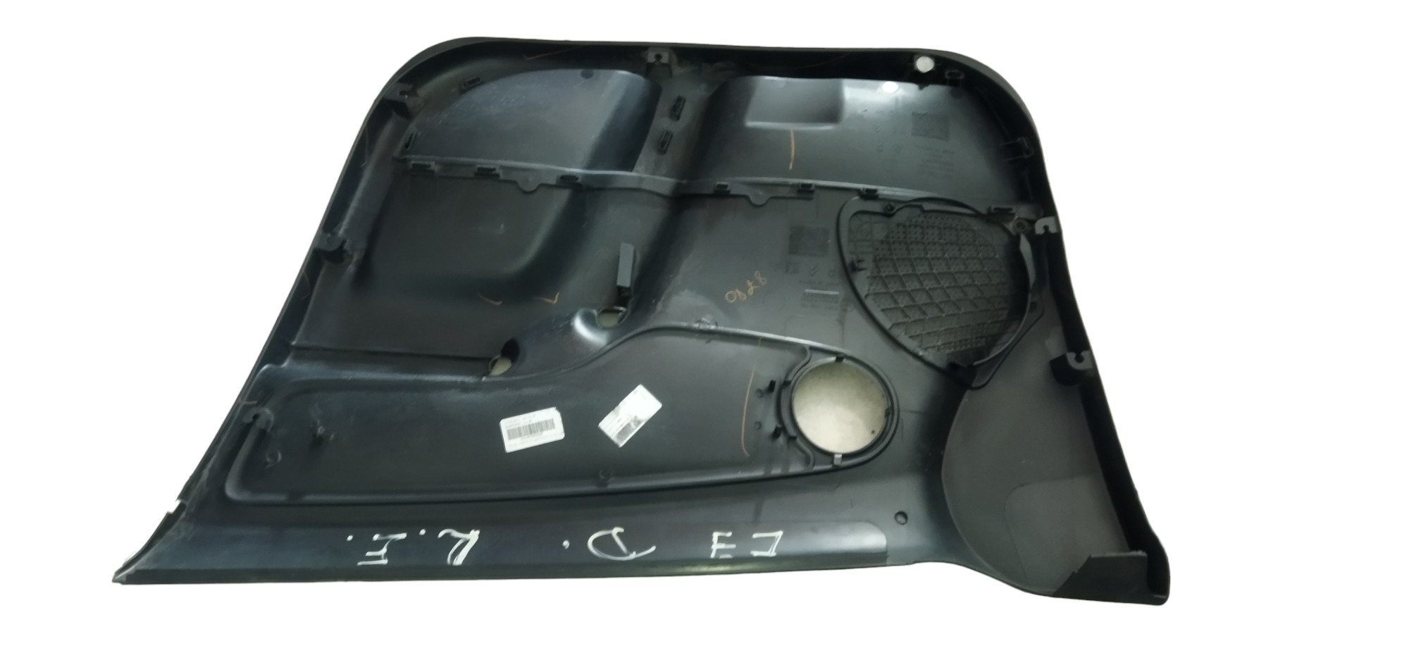 Forro Porta Traseira Esquerda Citroen C3  Preto 3