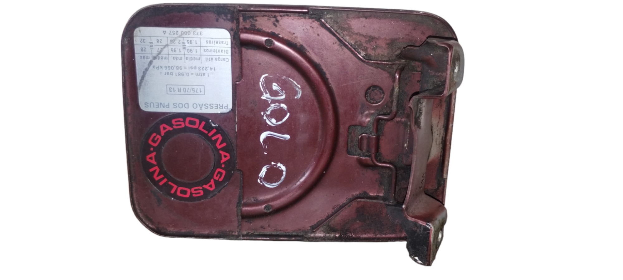 Portinhola Do Tanque Vw Gol  Vinho 2000 3