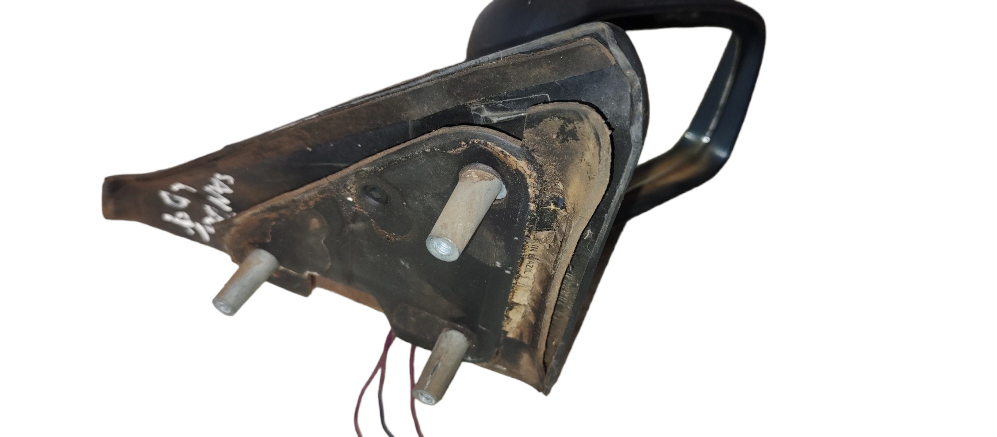 Retrovisor Lado Direito Vw Santana Com Chicote Cortado 3