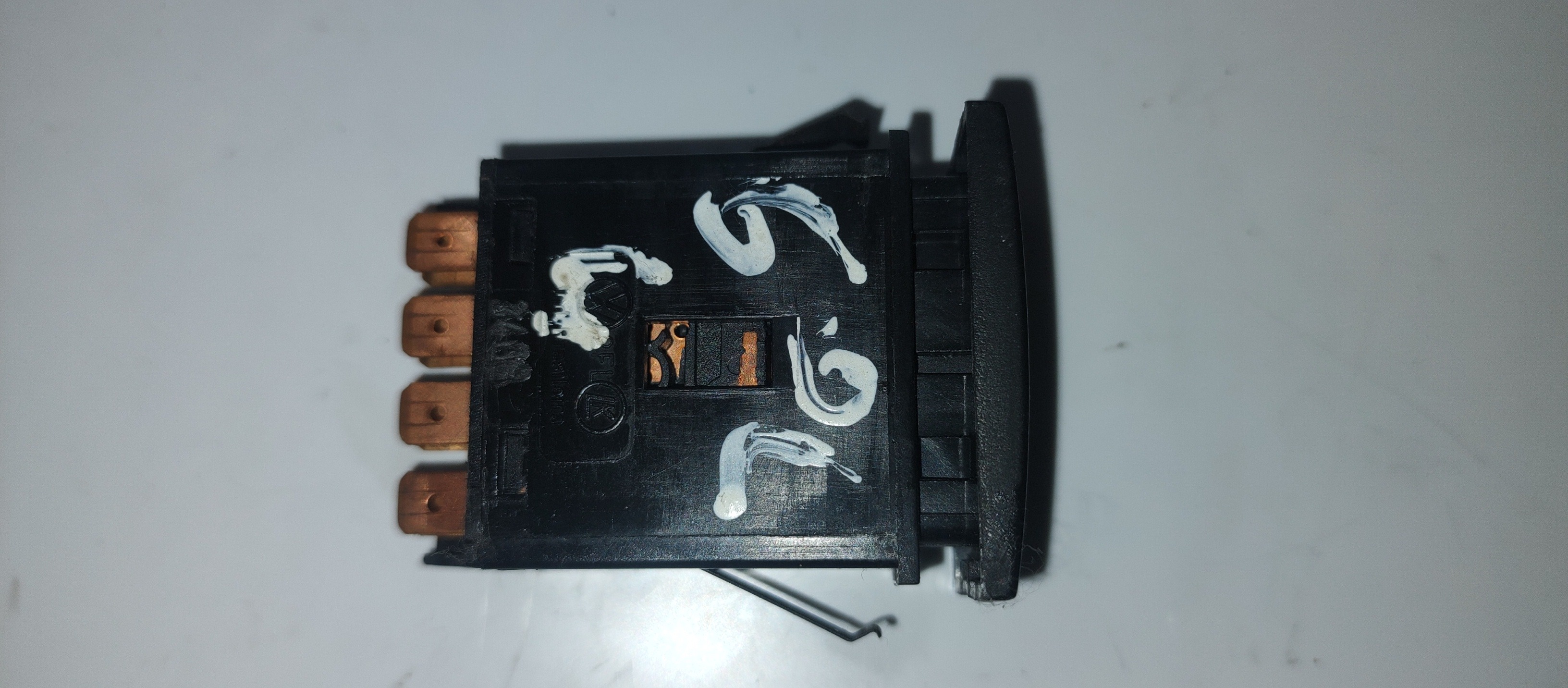 Botao Do Pisca Alerta Vw Gol G3 Vermelha 2