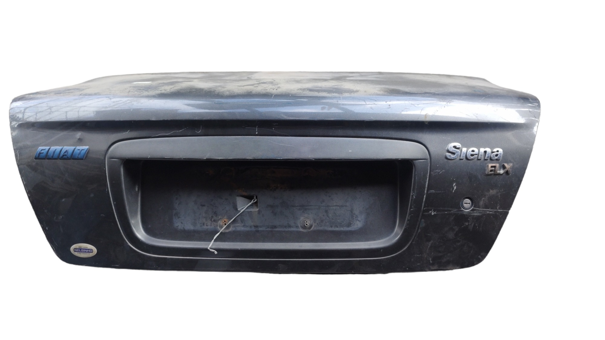 Tampa Traseira Fiat Siena 2001 Preto 1
