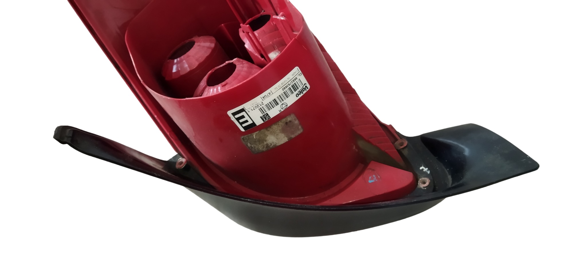 Lanterna Traseira Esquerda Peugeot 206 Esquerdo/motorista Vermelho 3