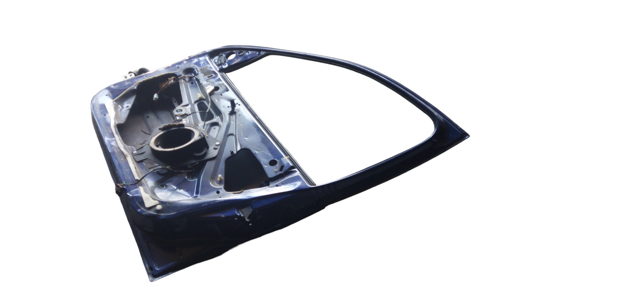 Porta Dianteira Direita Peugeot 206 2004 C/detalhes  Dianteira Direito Azul 4