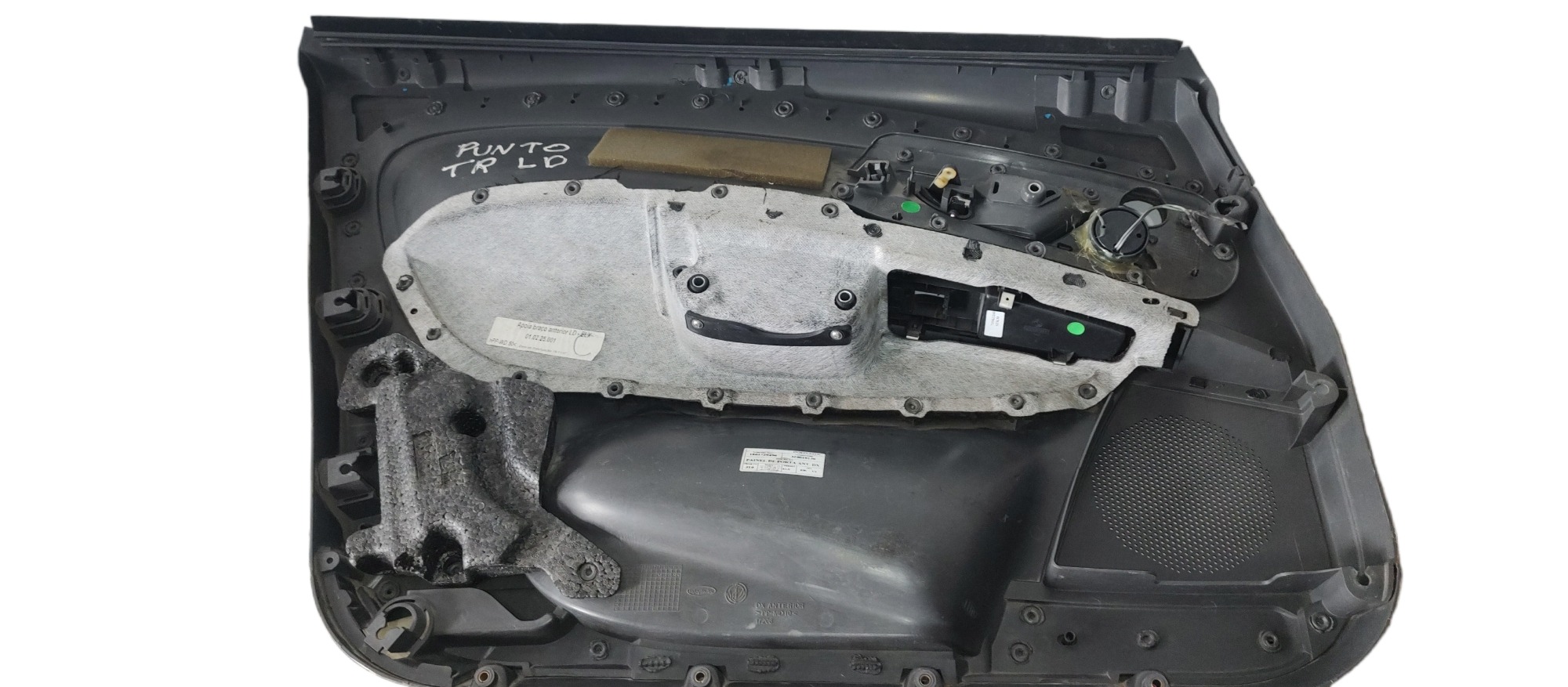 Forro De Porta Traseira Direita Fiat Punto Cinza 2