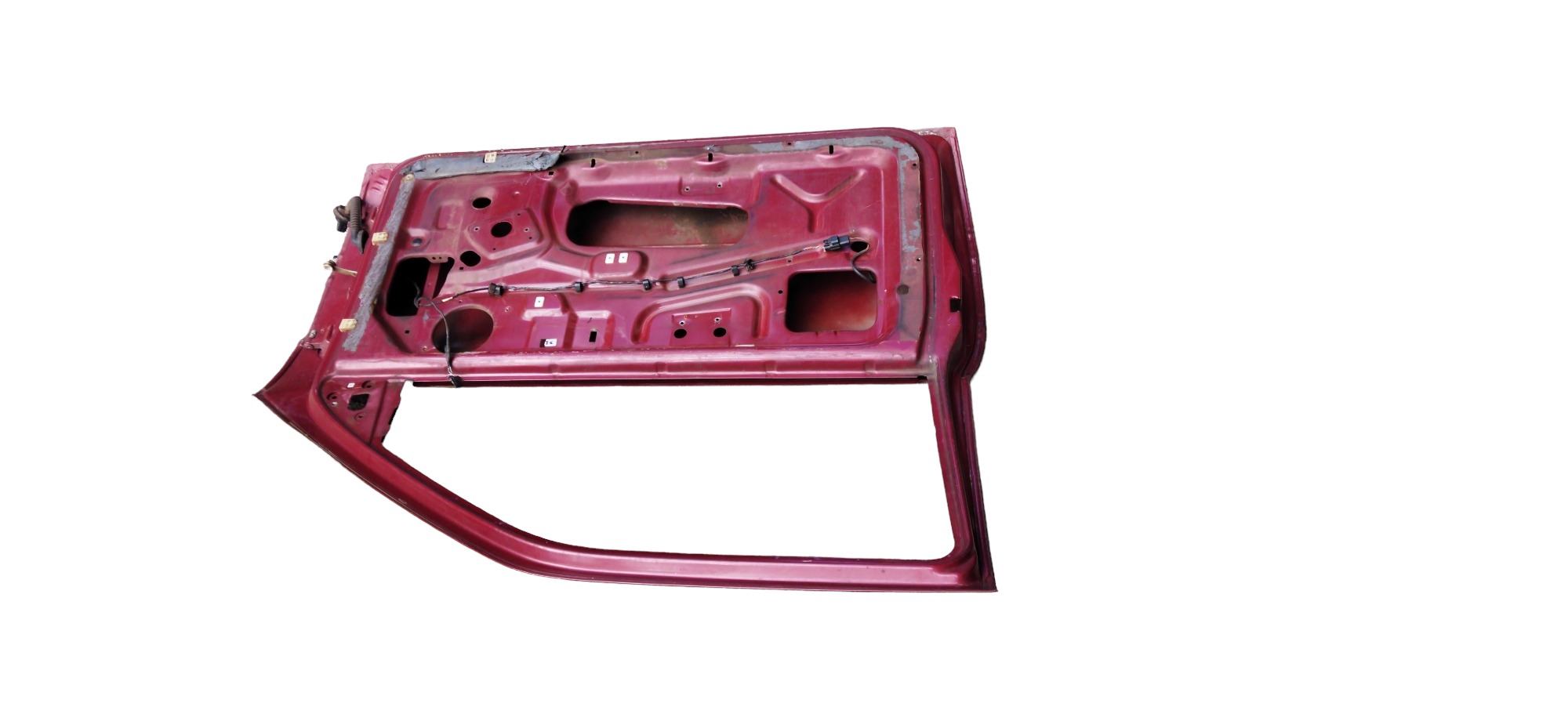 Porta Dianteira Esquerda Ford Escort Gl 1994 C/marcas  Dianteira Esquerda Vermelho 5