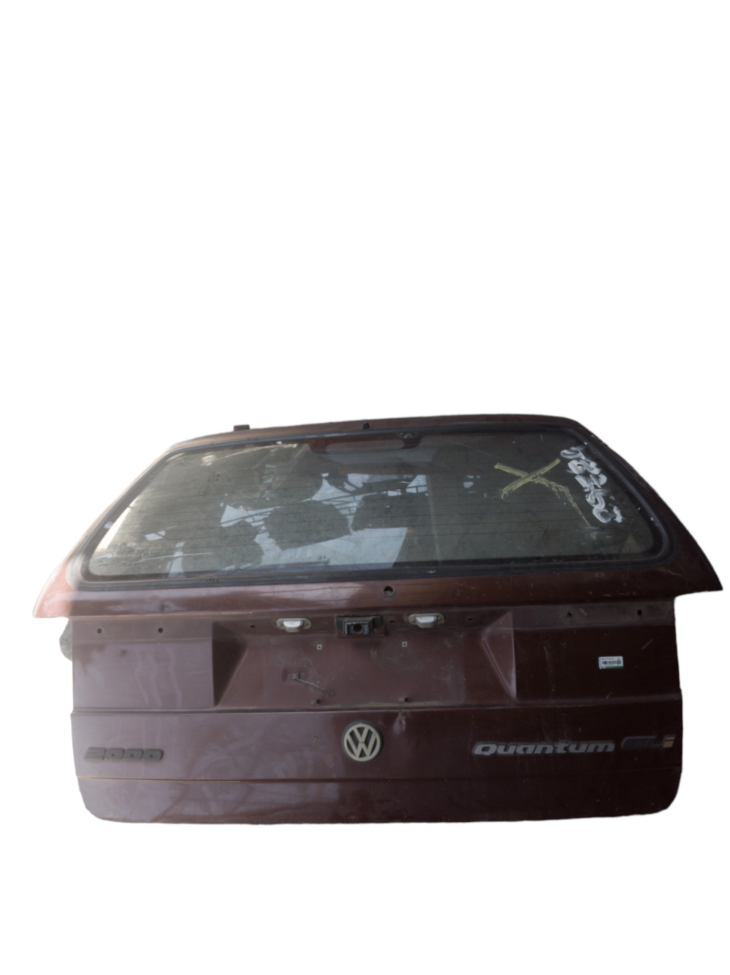 Tampa Traseira Vw Santana Quantum – Sem Vidro Vermelha 1