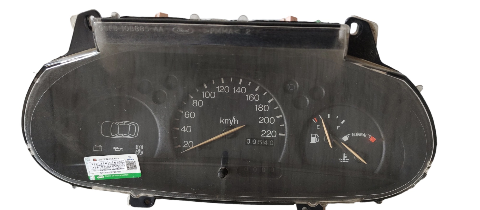Painel De Instrumento Ford Escort Gl 16v 1999 Preto 1