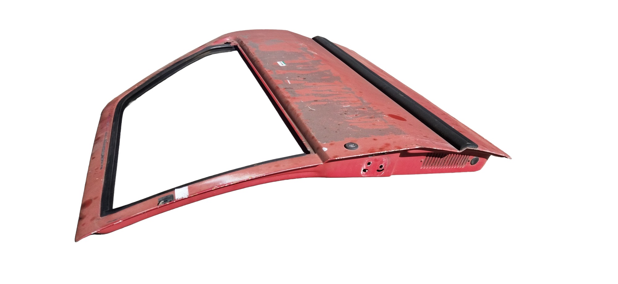 Porta Dianteira Direita Fiat Uno 1989 Dianteira Direito Vermelha 3