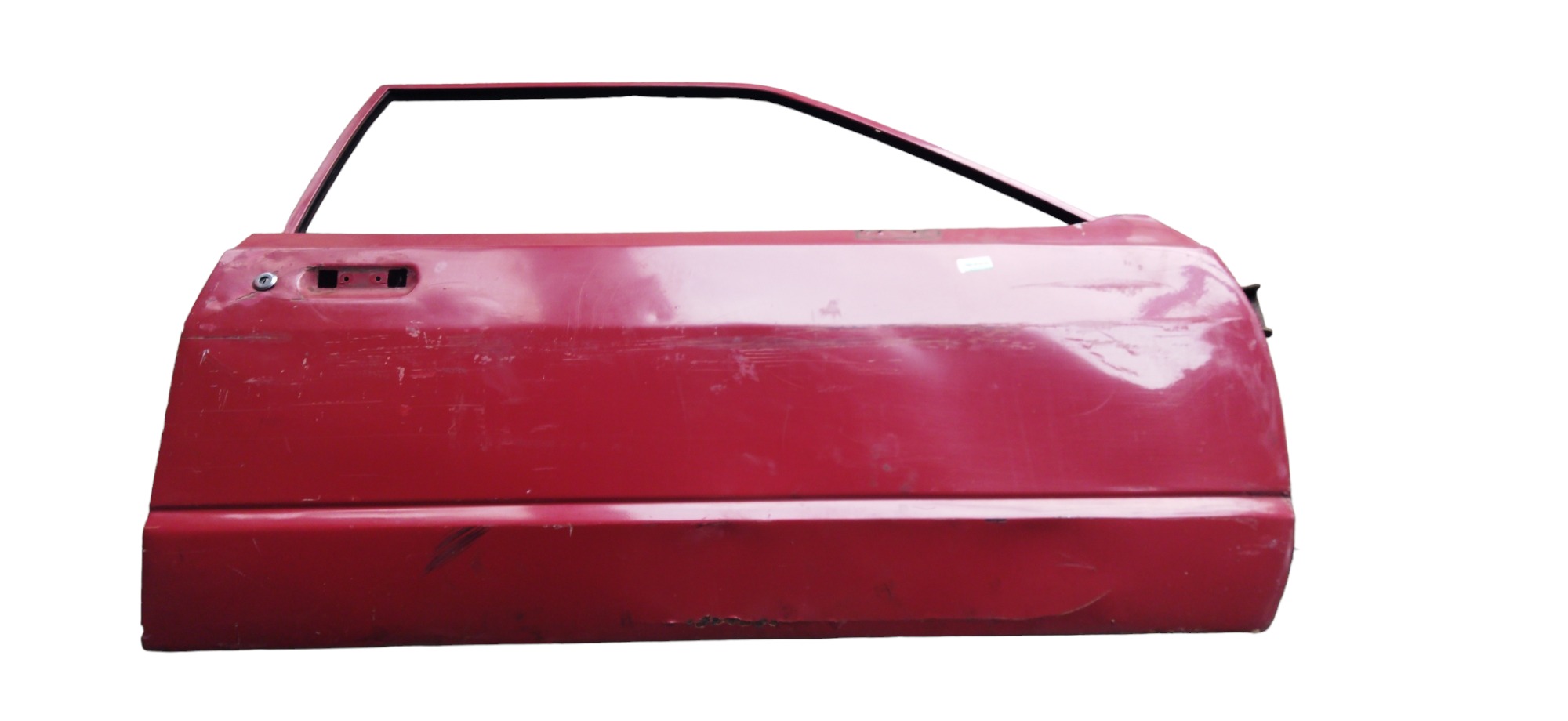 Porta Dianteira Direita Ford Corcel 2 Com Detalhes  Dianteira Direito Vermelha 1