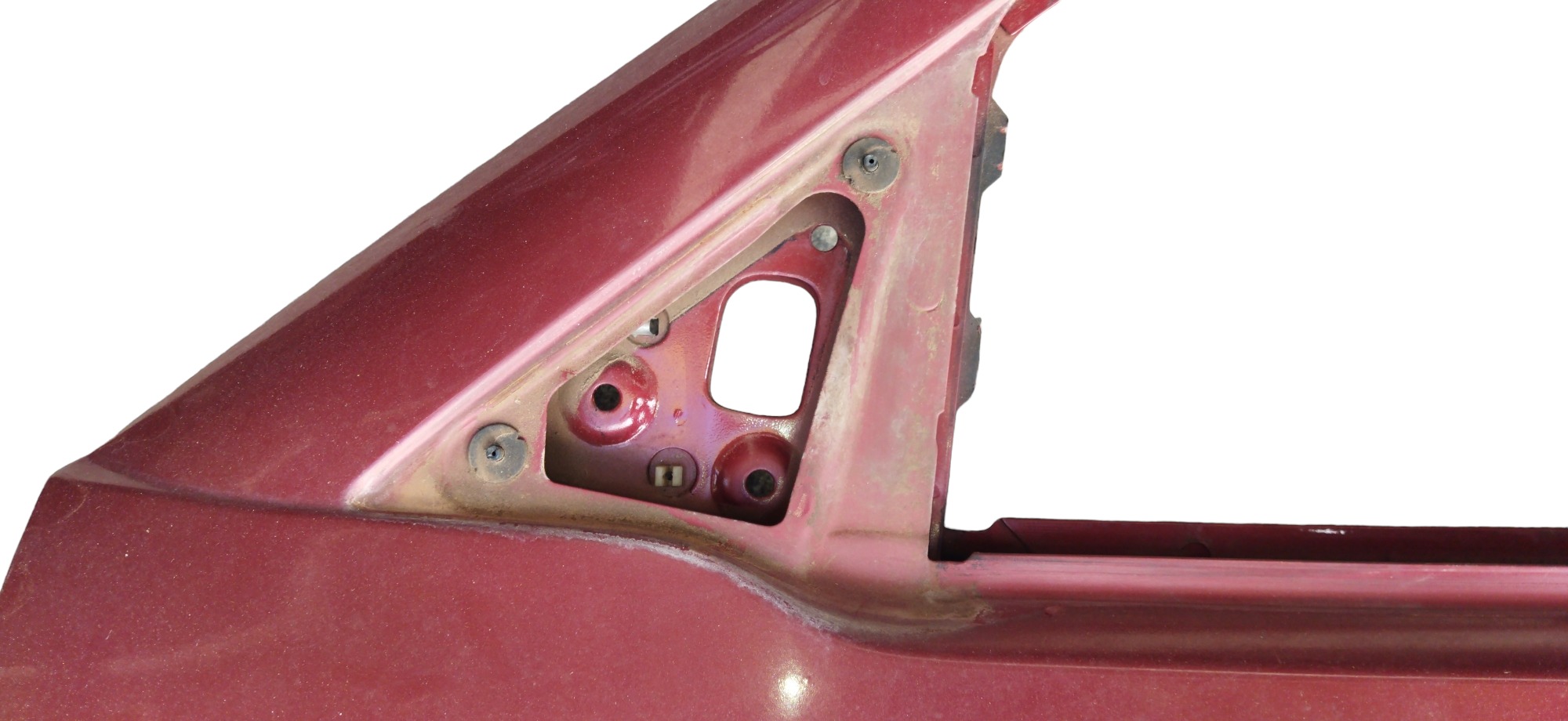 Porta Dianteira Esquerda Ford Escort Gl 1994 C/marcas  Dianteira Esquerda Vermelho 7