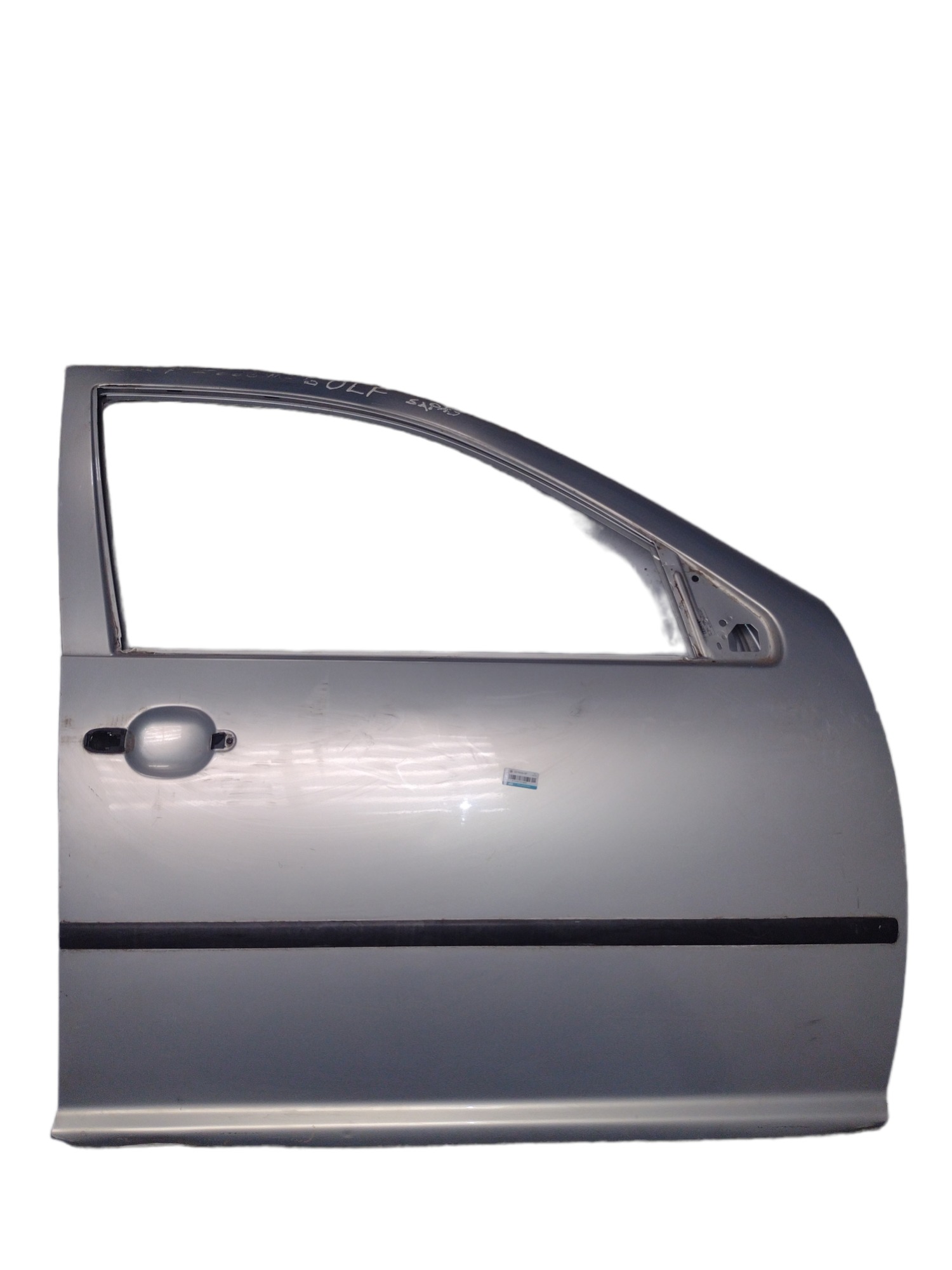Porta Dianteira Direito Vw Golf 2000 Com Detalhes  Dianteira Direito Prateado 1