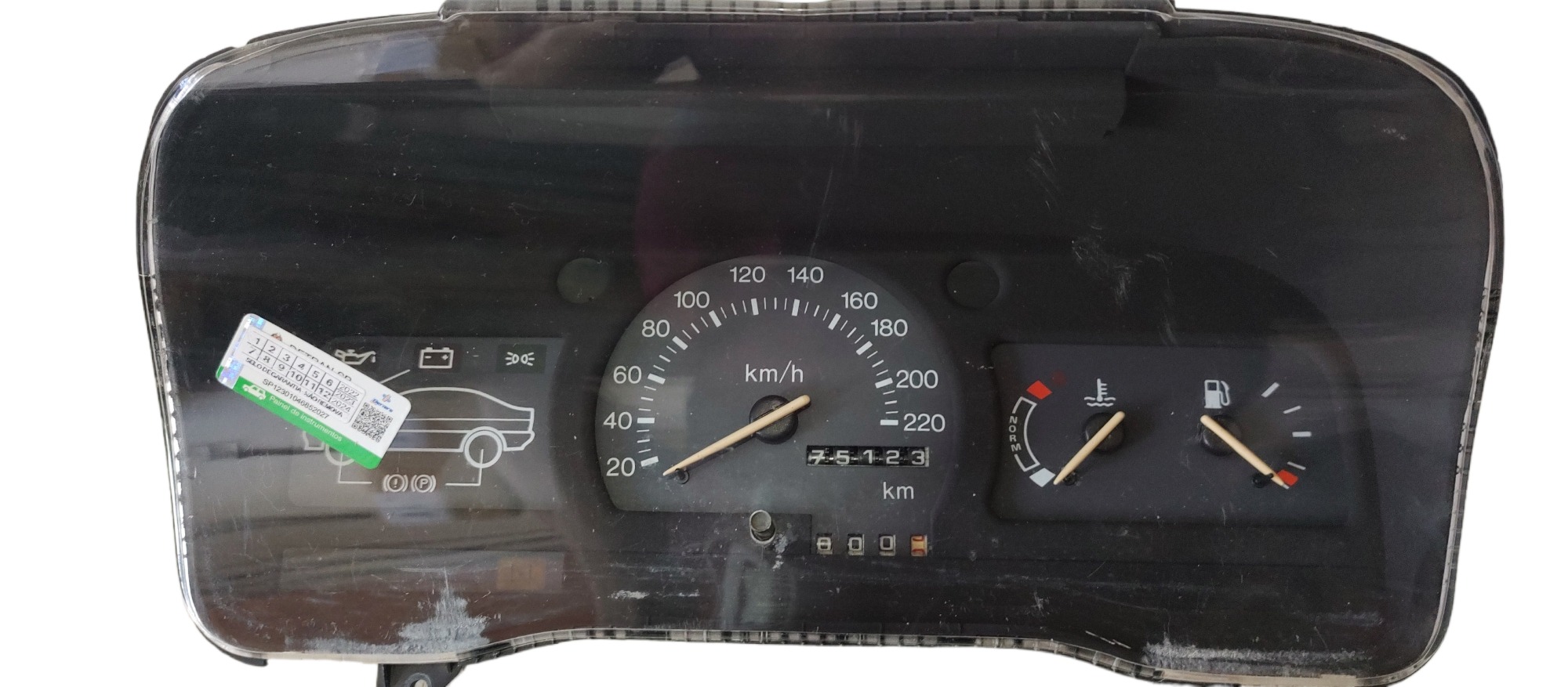 Painel De Instrumento Ford Escort 1.6l Gl 1995 Preto 1