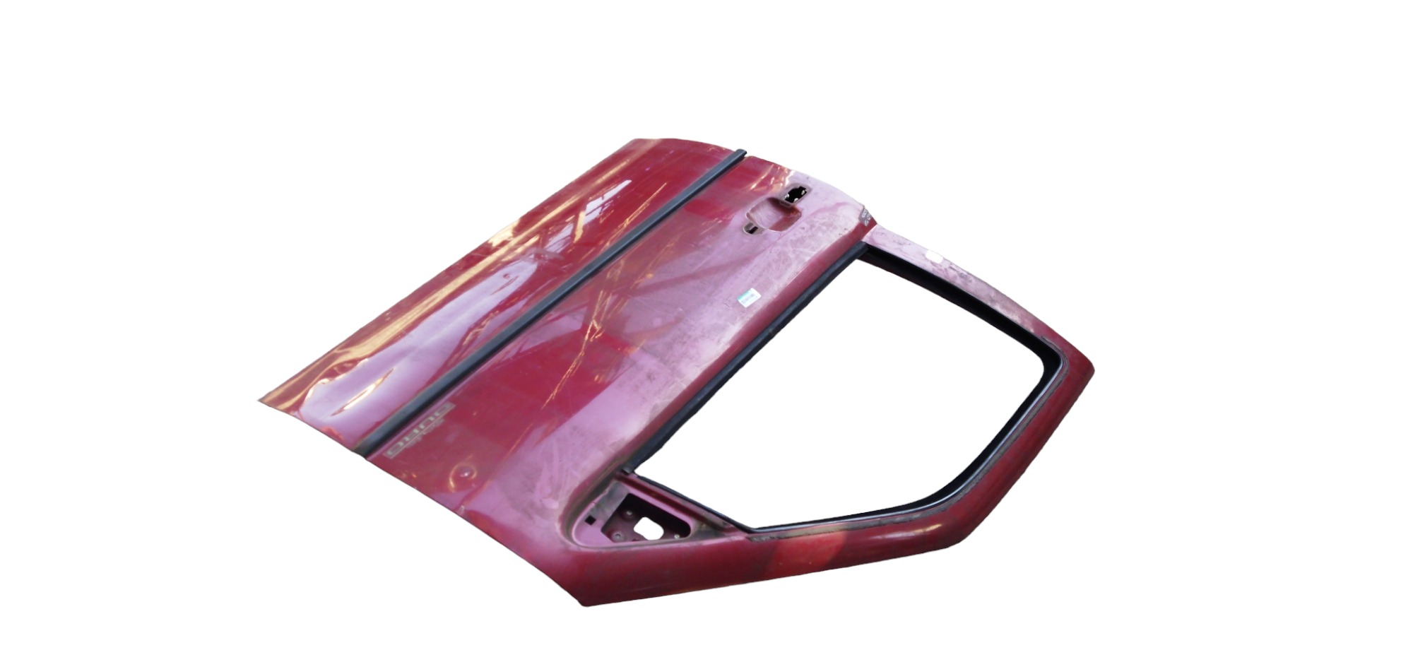 Porta Dianteira Direita Vw Gol G3 2001 Com Detalhe Dianteira Direito Vermelha 3